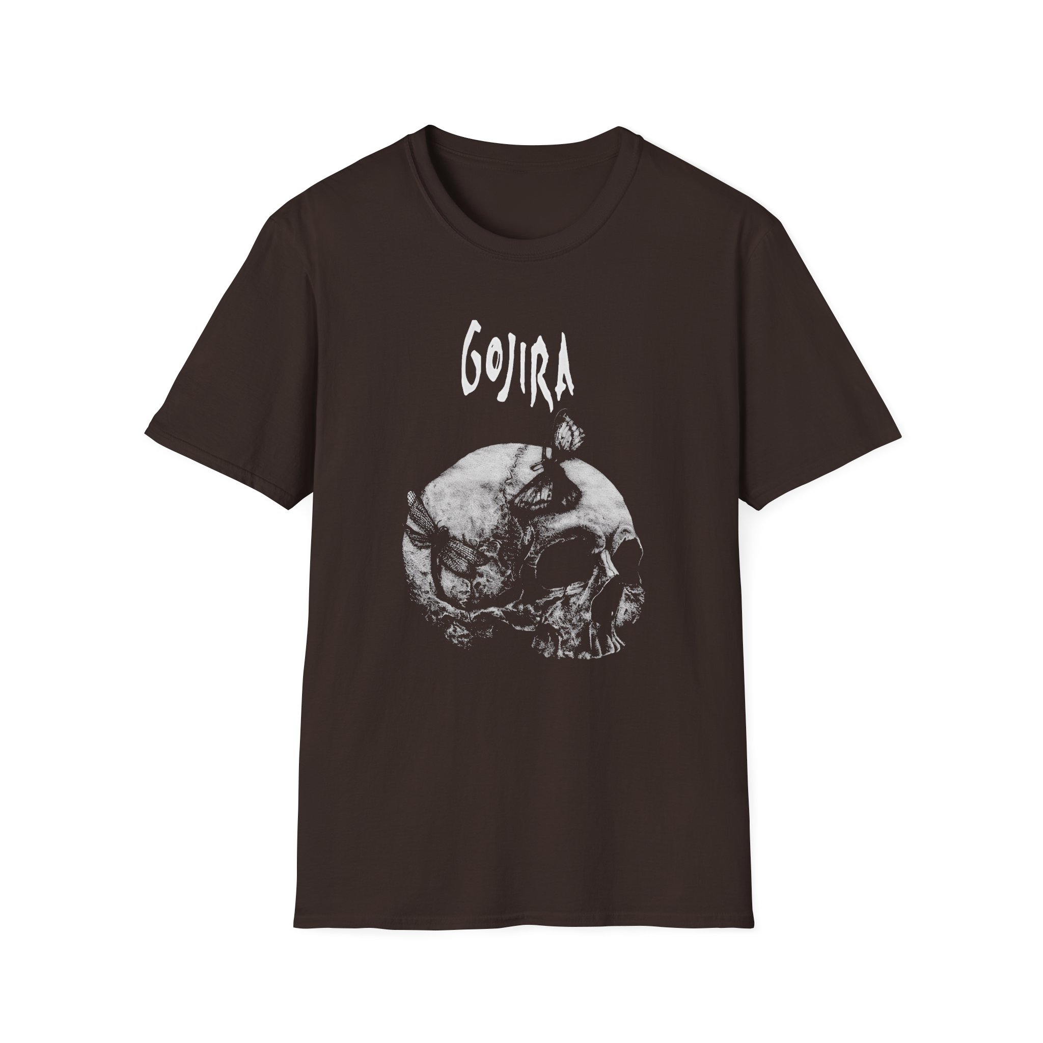 Gojira Moth Skull Unisex Softstyle T-Shirt