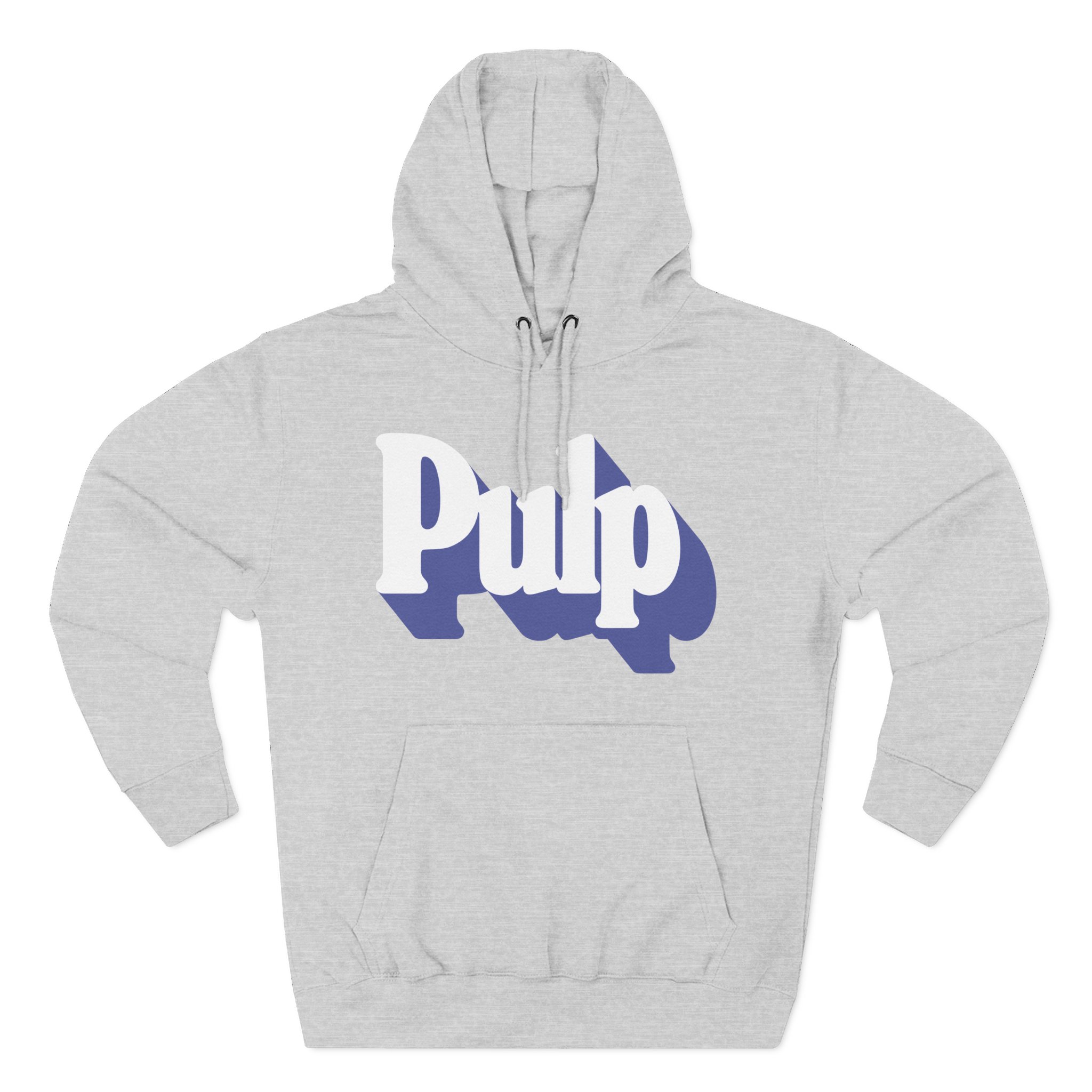 Pulp Shadow Logo Three-Panel Fleece Hoodie