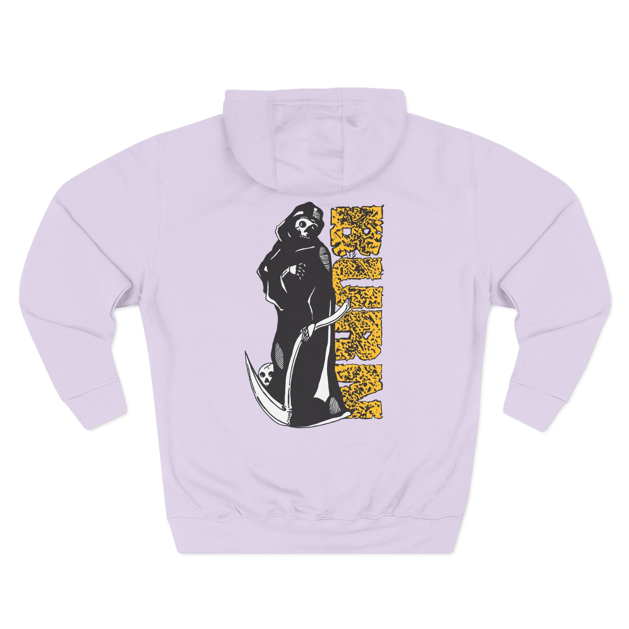 Three-Panel Fleece Hoodie