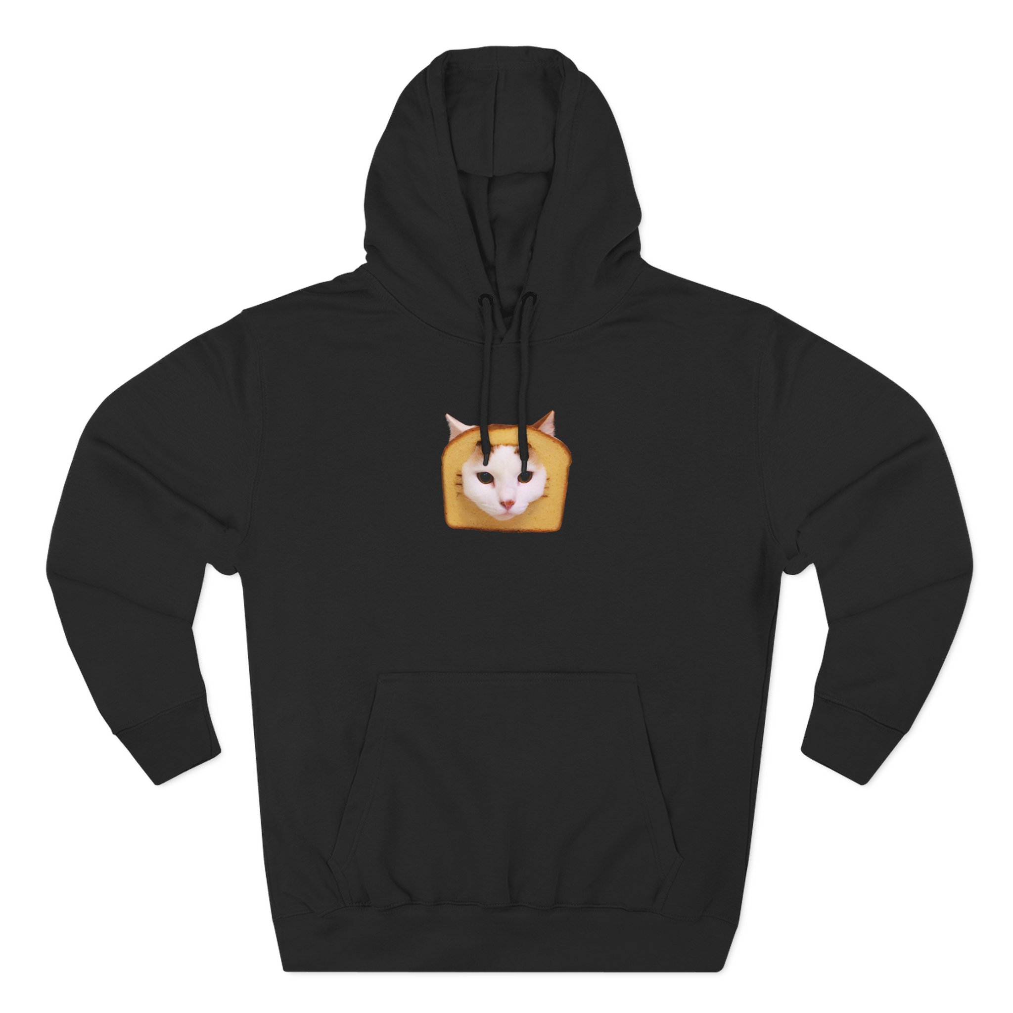William Osman Bread Cat Three-Panel Fleece Hoodie