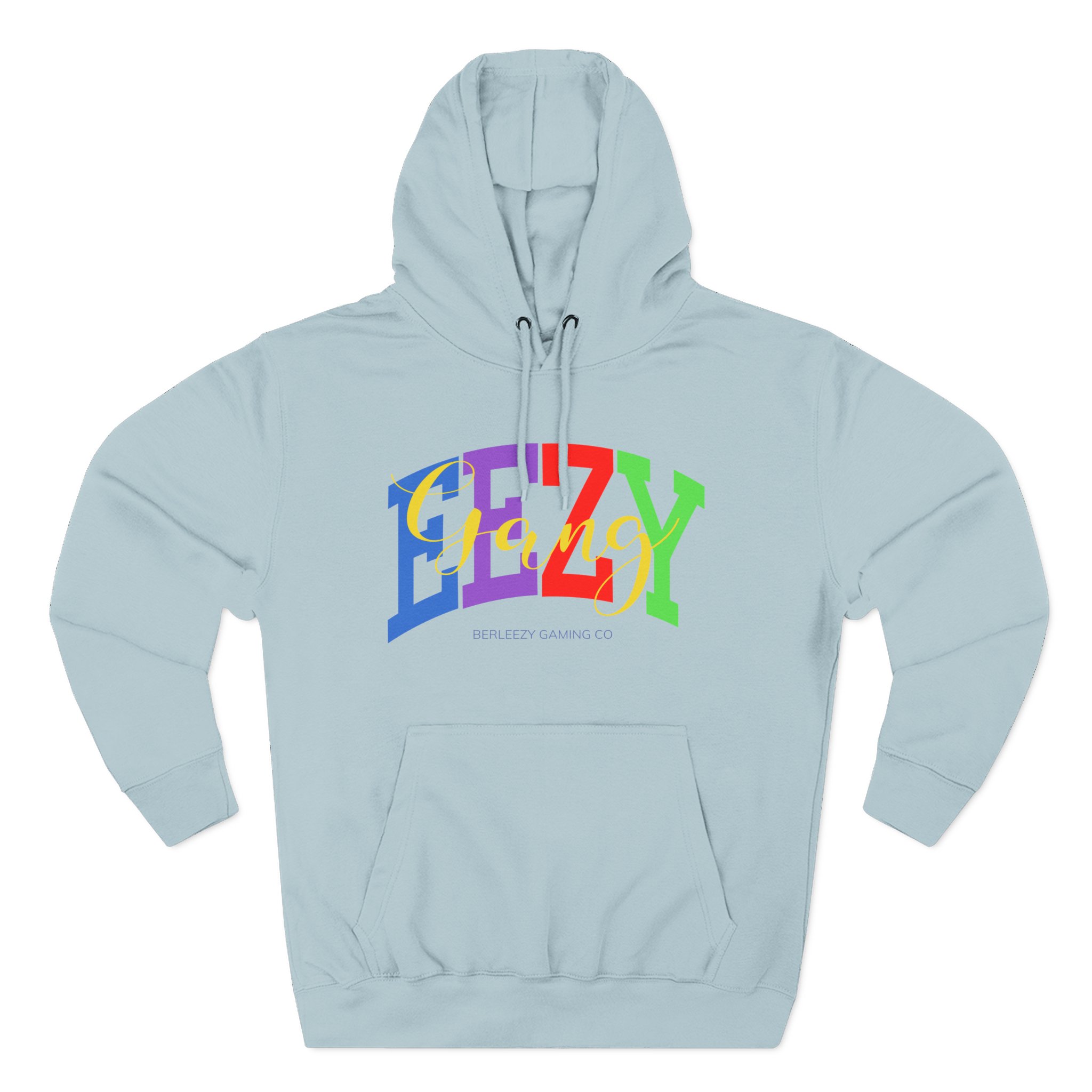 Berleezy Three-Panel Fleece Hoodie