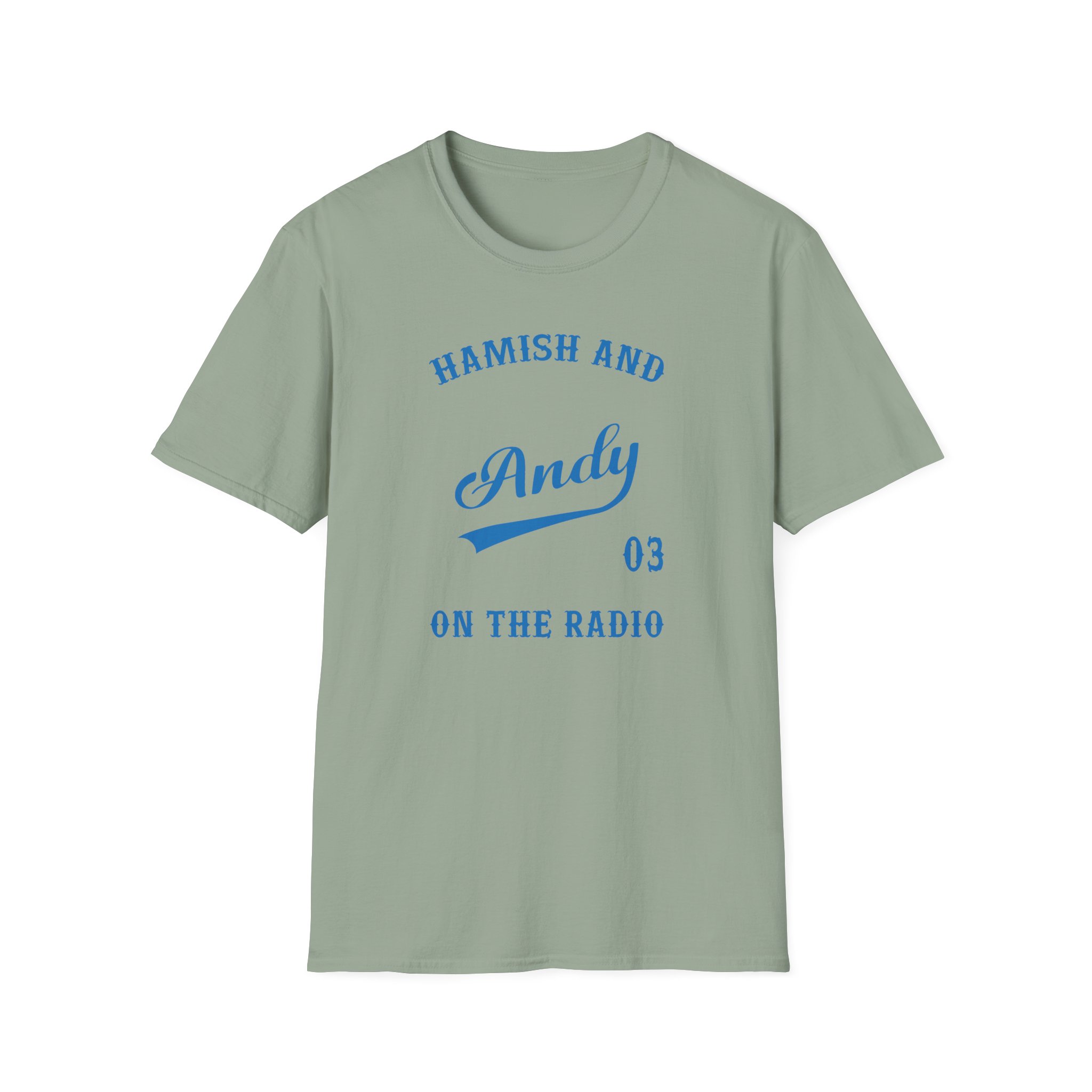 Hamish and Andy Unisex Softstyle T-Shirt