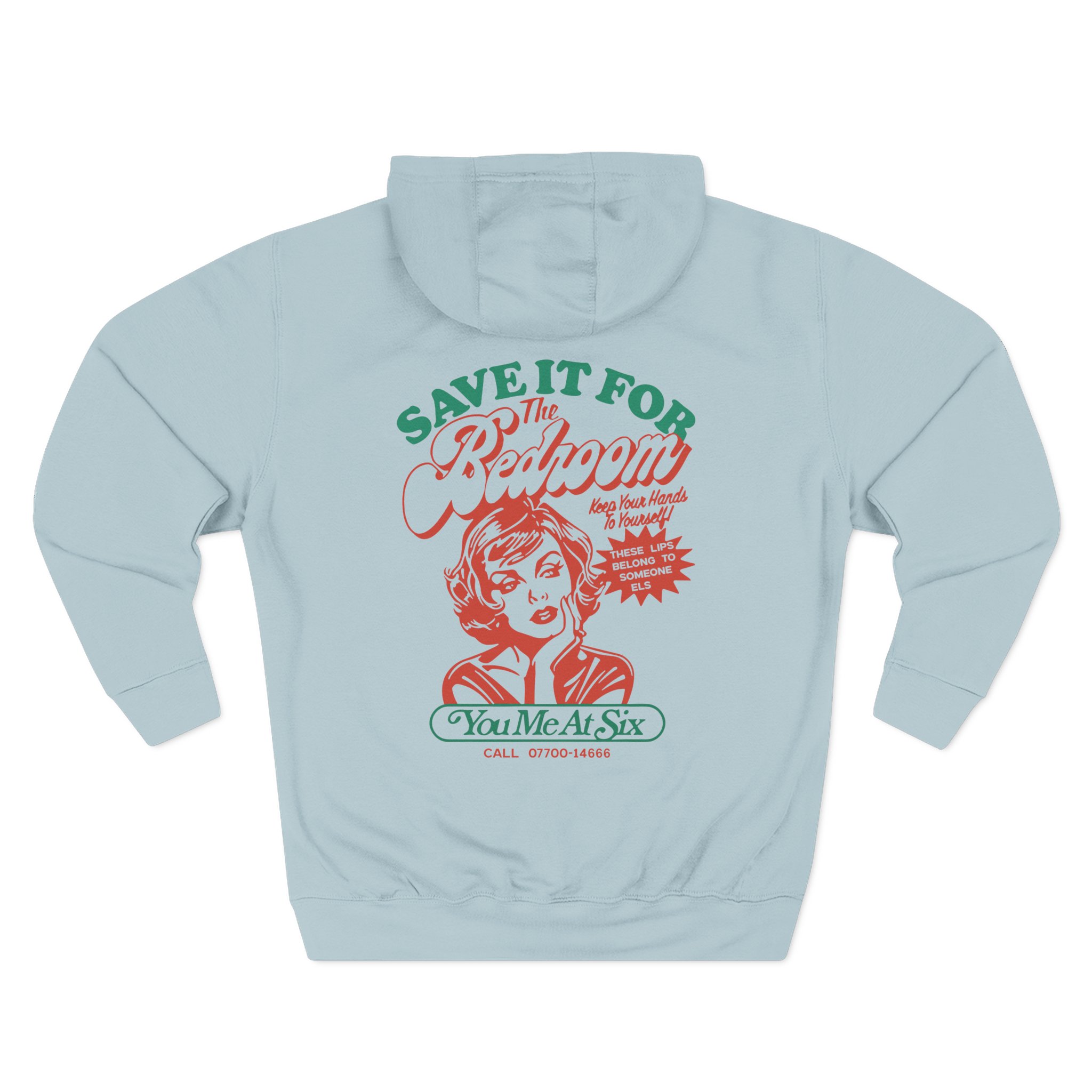 You Me at Six Toyc15 Save It for the Bedroom Three-Panel Fleece Hoodie