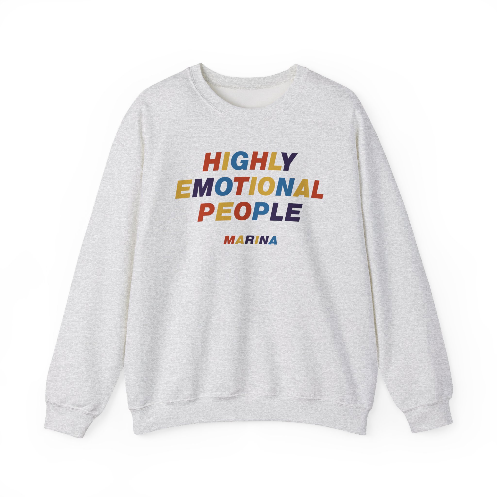 Marina Highly Emotional People Unisex Heavy Blendâ„¢ Crewneck Sweatshirt