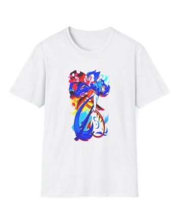 Helluva Boss Stolas & Blitzo Micro Unisex Softstyle T-Shirt