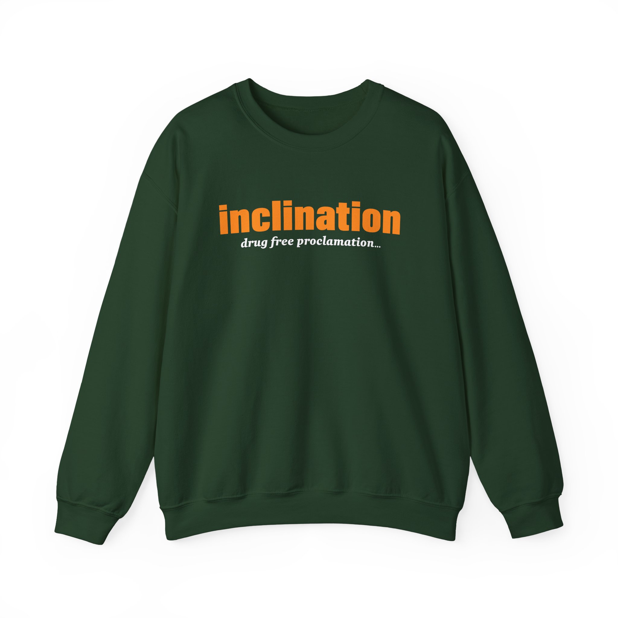 Inclination Drug Free Unisex Heavy Blendâ„¢ Crewneck Sweatshirt