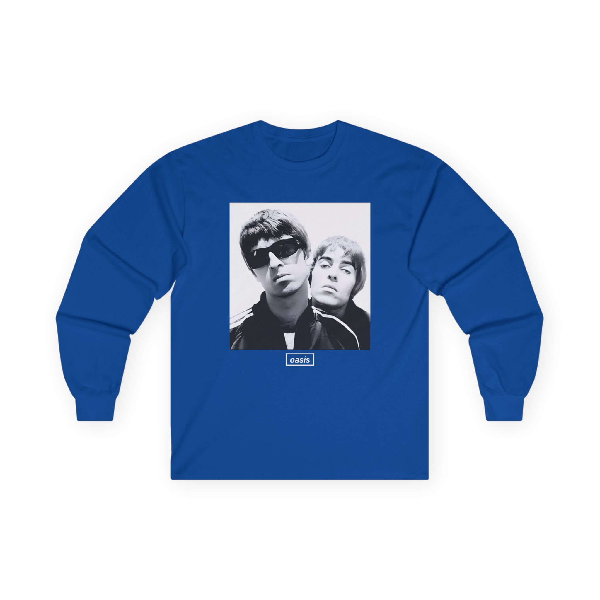 Oasis Liam & Noel Unisex Ultra Cotton Long Sleeve Tee