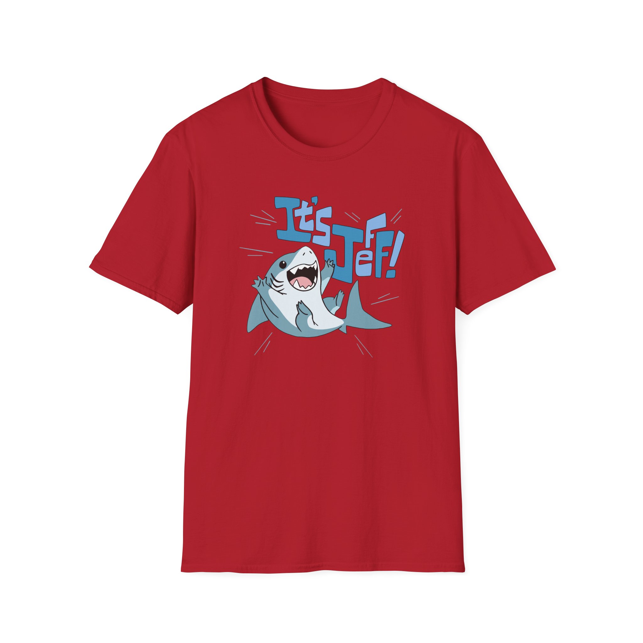 Jeff the Land Shark Unisex Softstyle T-Shirt