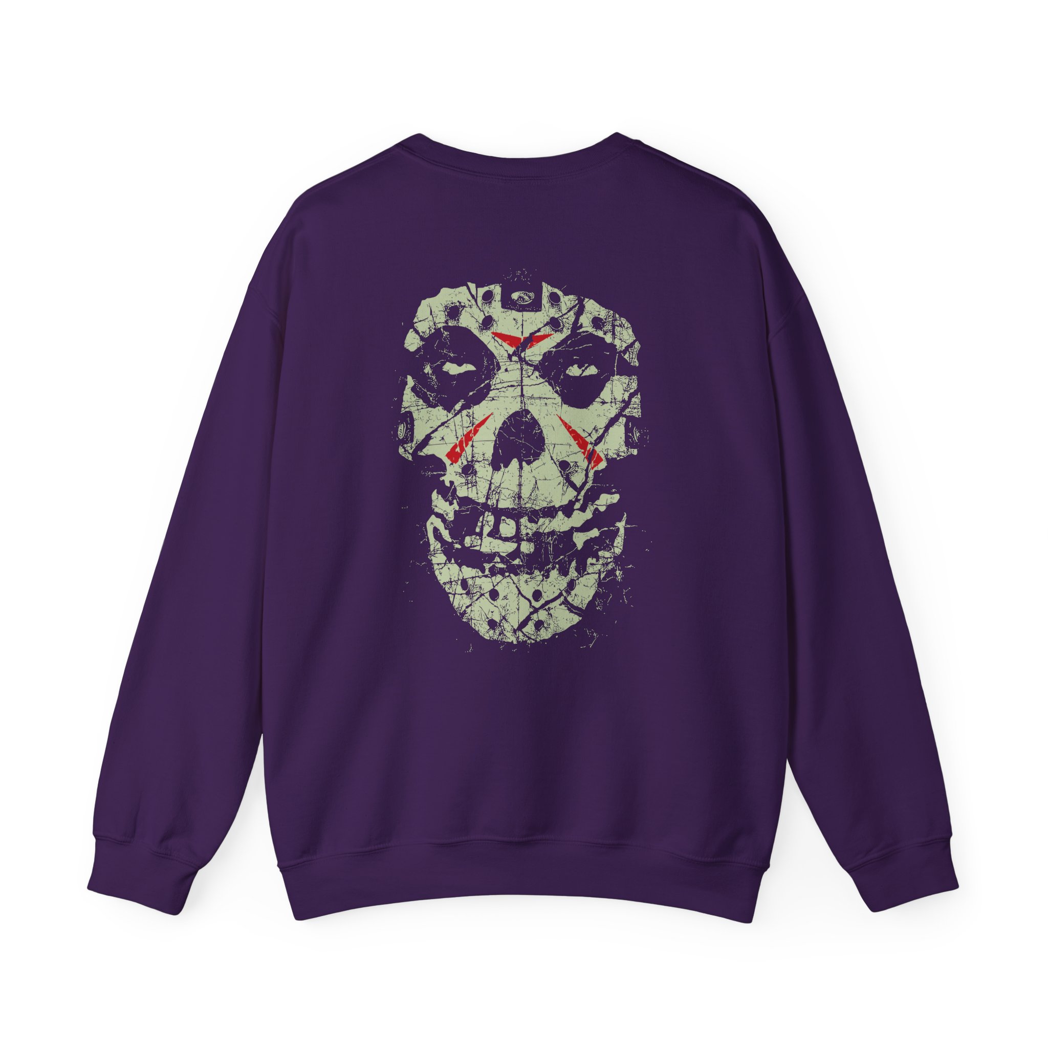 Misfits Crystal Lake Fiend Machete Unisex Heavy Blendâ„¢ Crewneck Sweatshirt