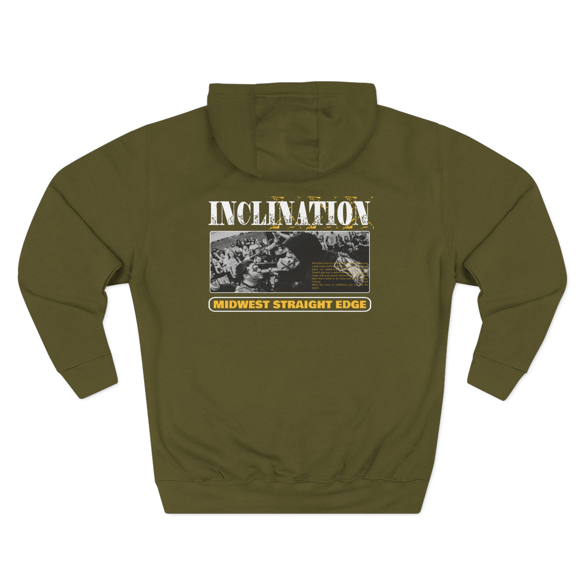 Inclination Three-Panel Fleece Hoodie