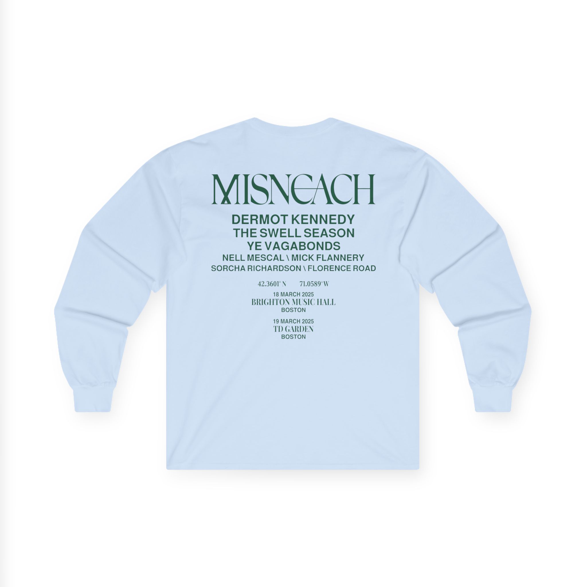 Dermot Kennedy Misneach Festival Event Unisex Ultra Cotton Long Sleeve Tee