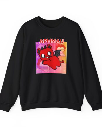 Aphmau Demon Cat Unisex Heavy Blend™ Crewneck Sweatshirt