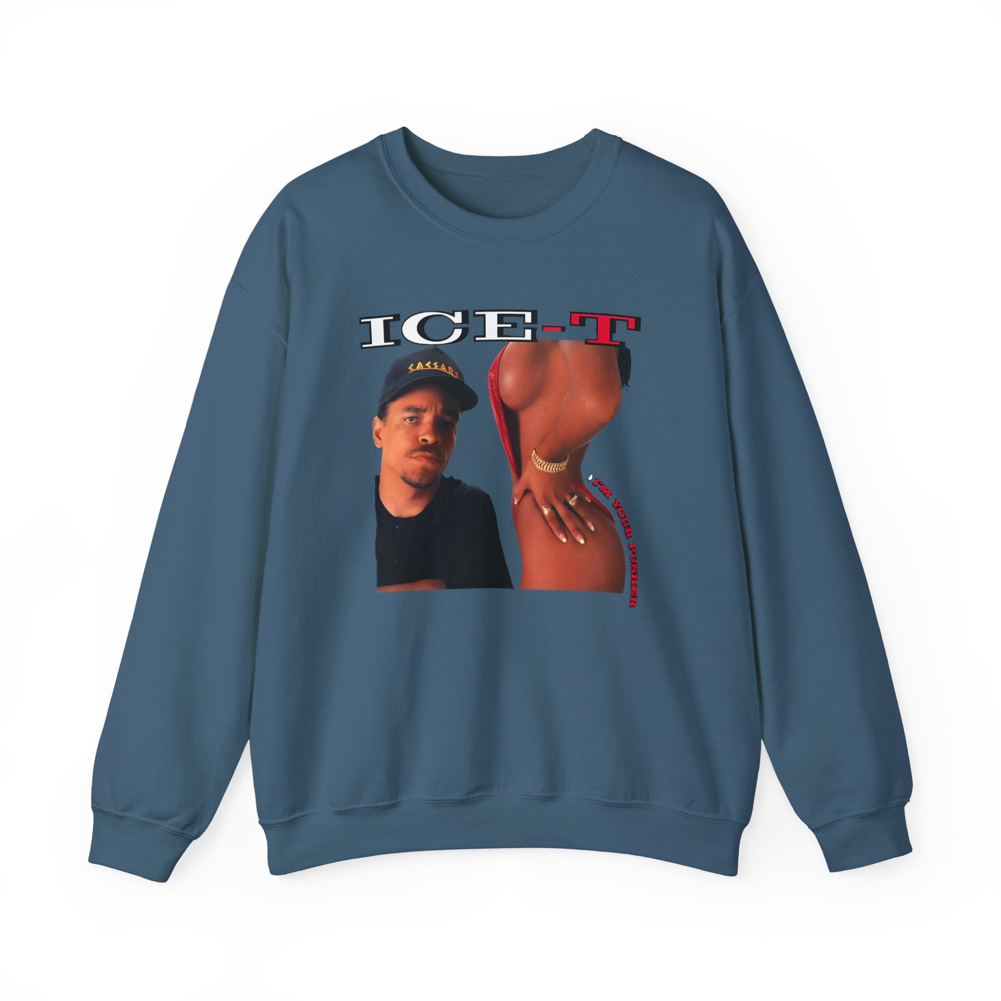 Ice-t I'm Your Pusher Unisex Heavy Blendâ„¢ Crewneck Sweatshirt