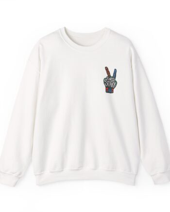 Ringo Starr Peace Illustration Unisex Heavy Blend™ Crewneck Sweatshirt