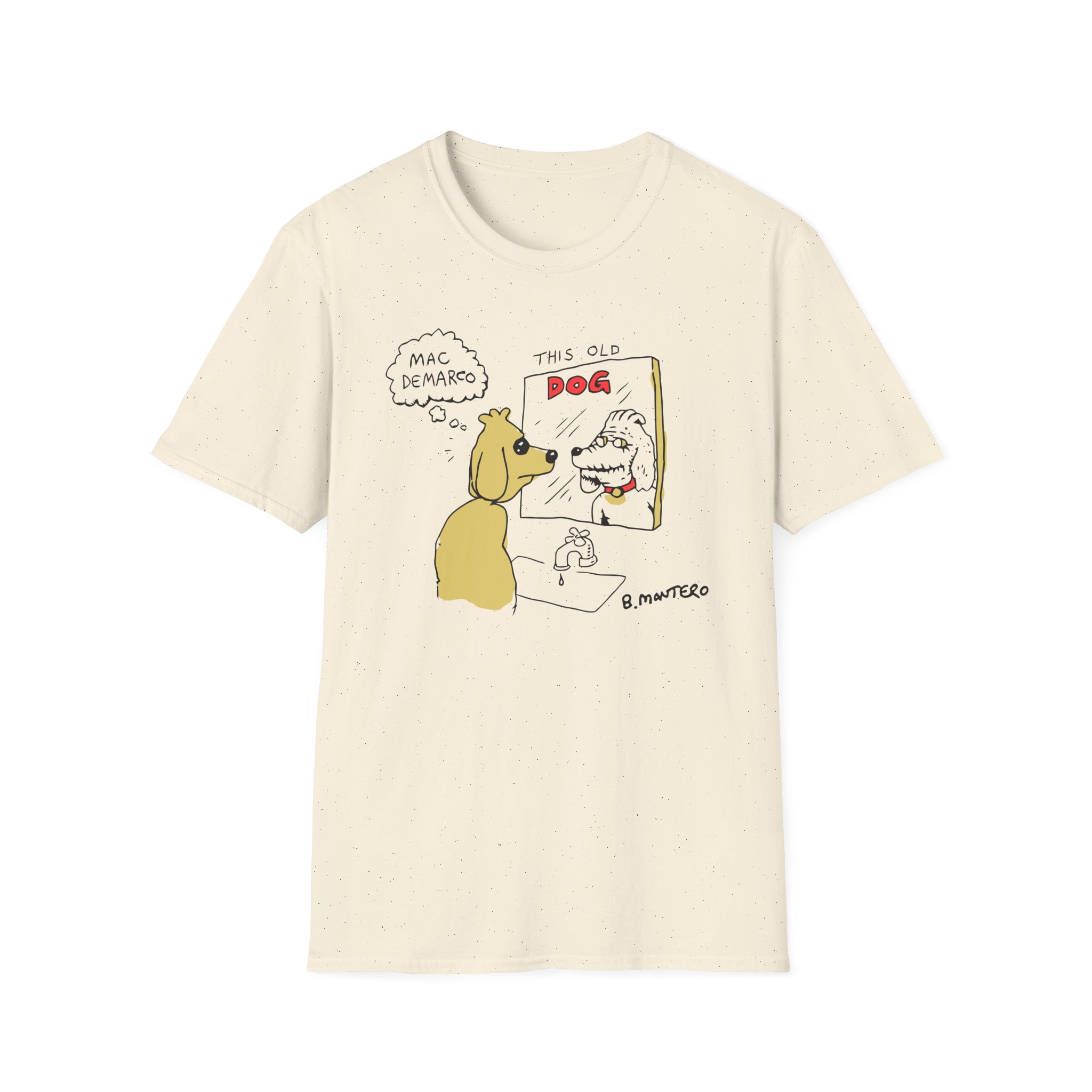 Mac Demarco Dog Mirror Unisex Softstyle T-Shirt