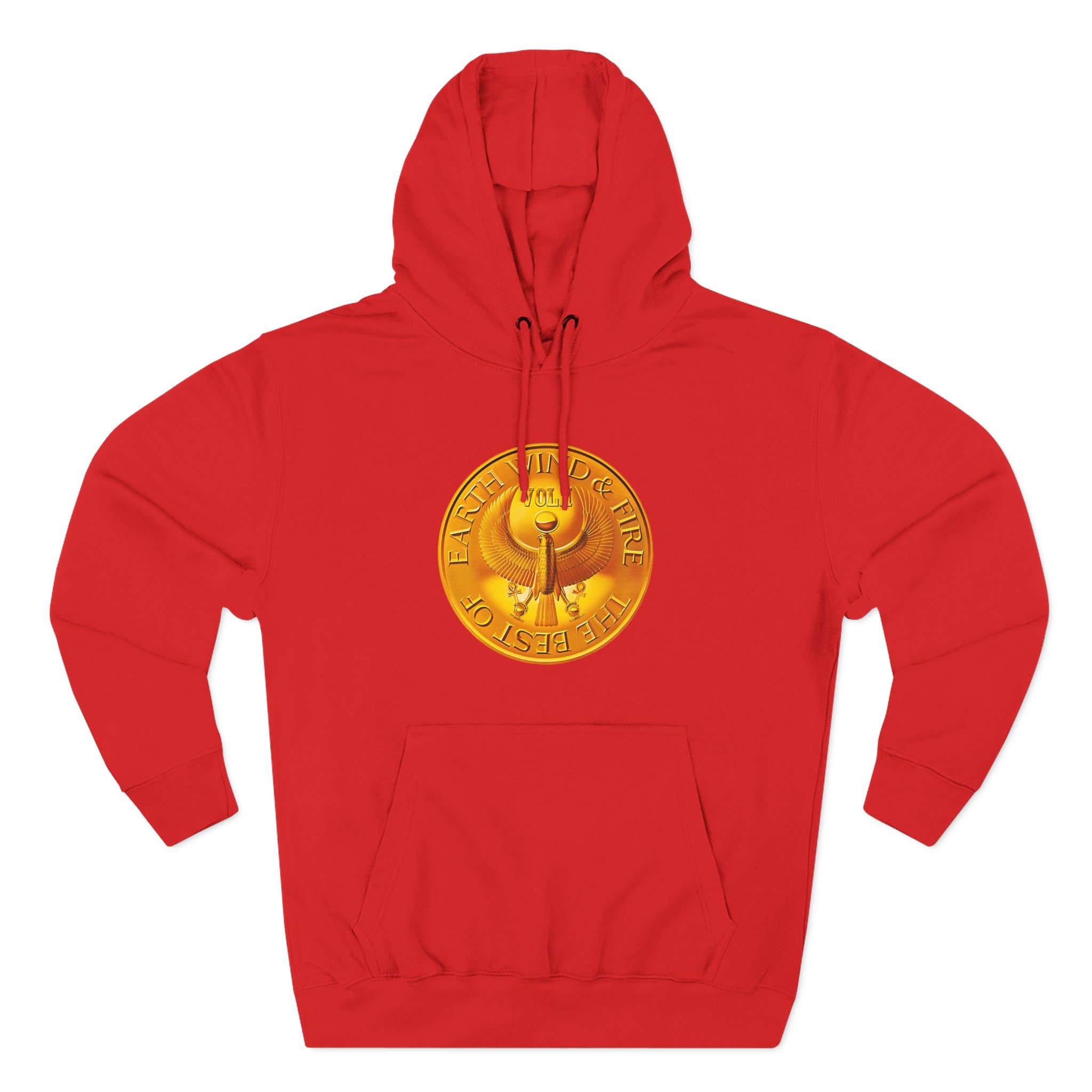 Earth Wind & Fire Medallion Teal Three-Panel Fleece Hoodie