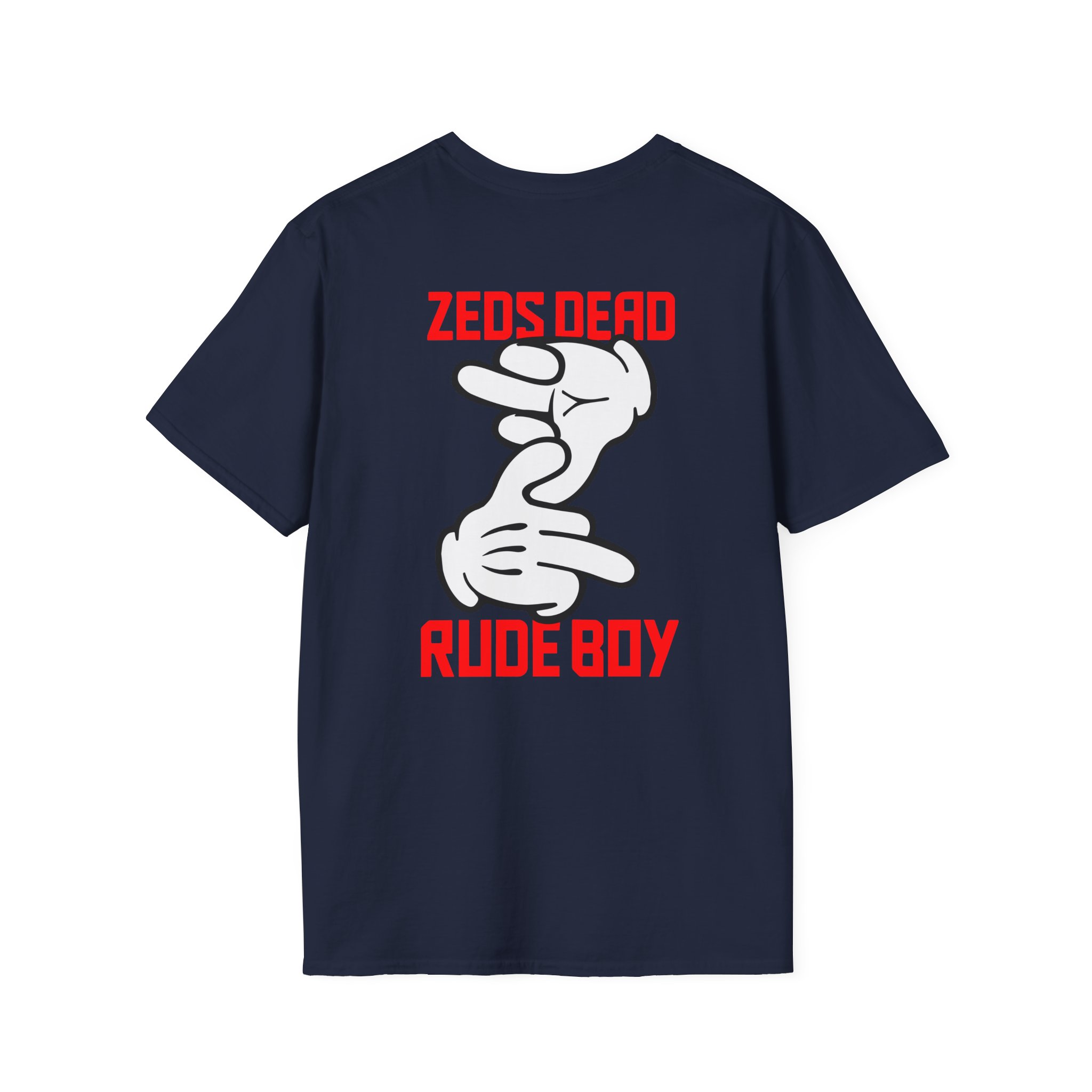 Zeds Dead Rude Boy Unisex Softstyle T-Shirt