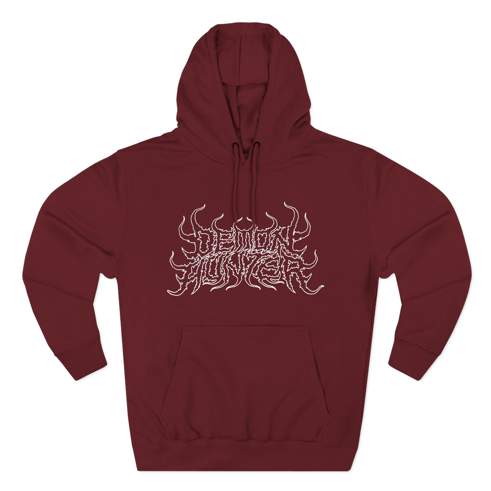 Demon Hunter Jumbo Logo Three-Panel Fleece Hoodie