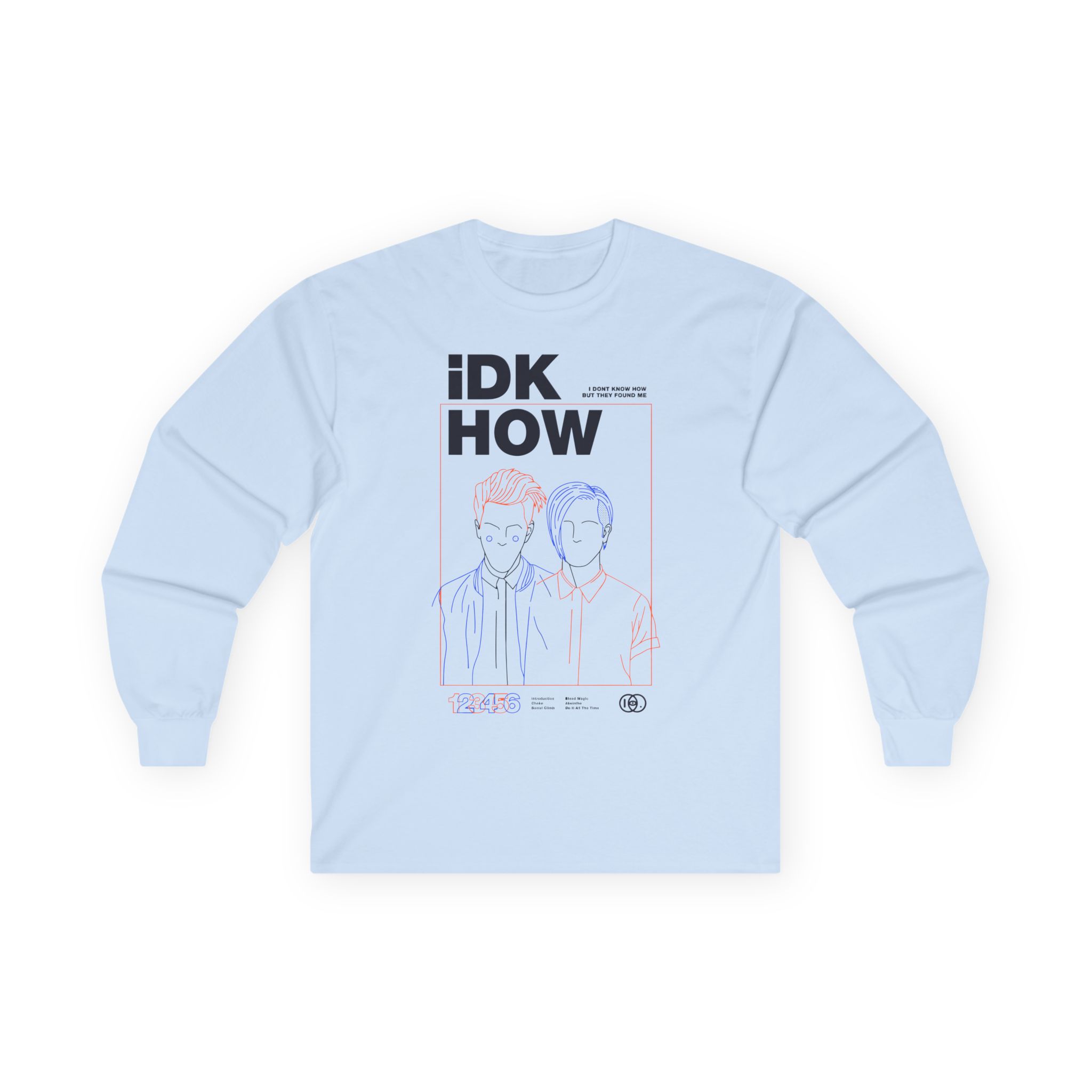iDKHOW OUTLINES Unisex Ultra Cotton Long Sleeve Tee