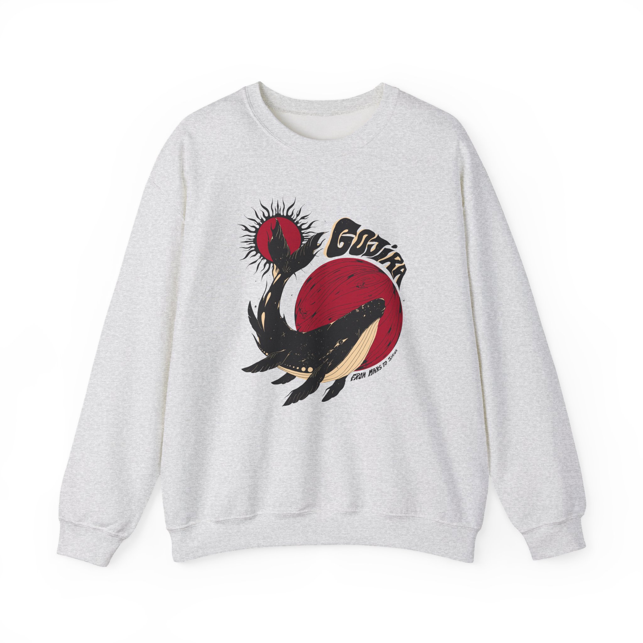 Gojira Whale Unisex Heavy Blendâ„¢ Crewneck Sweatshirt