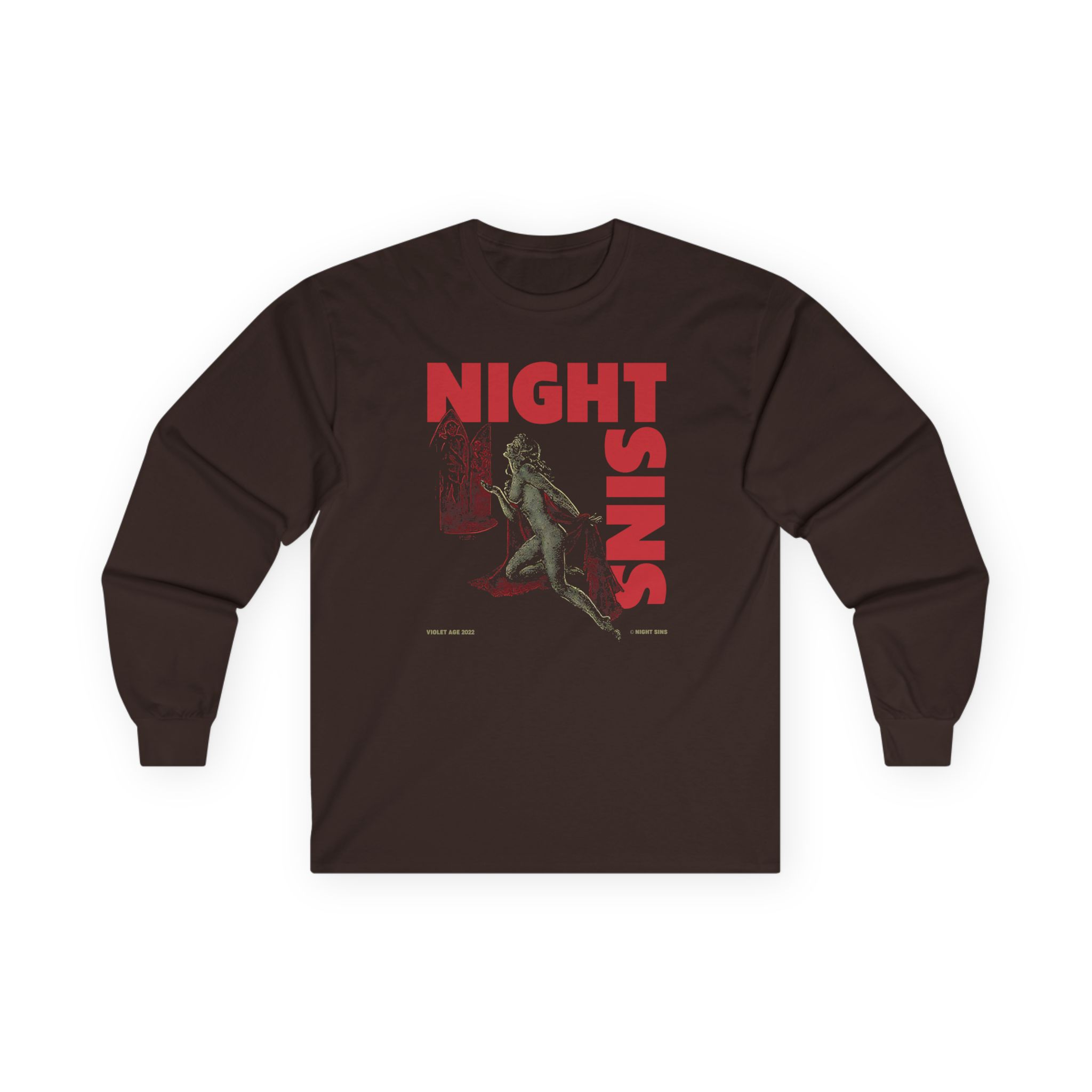 Night Sins Shrine Unisex Ultra Cotton Long Sleeve Tee