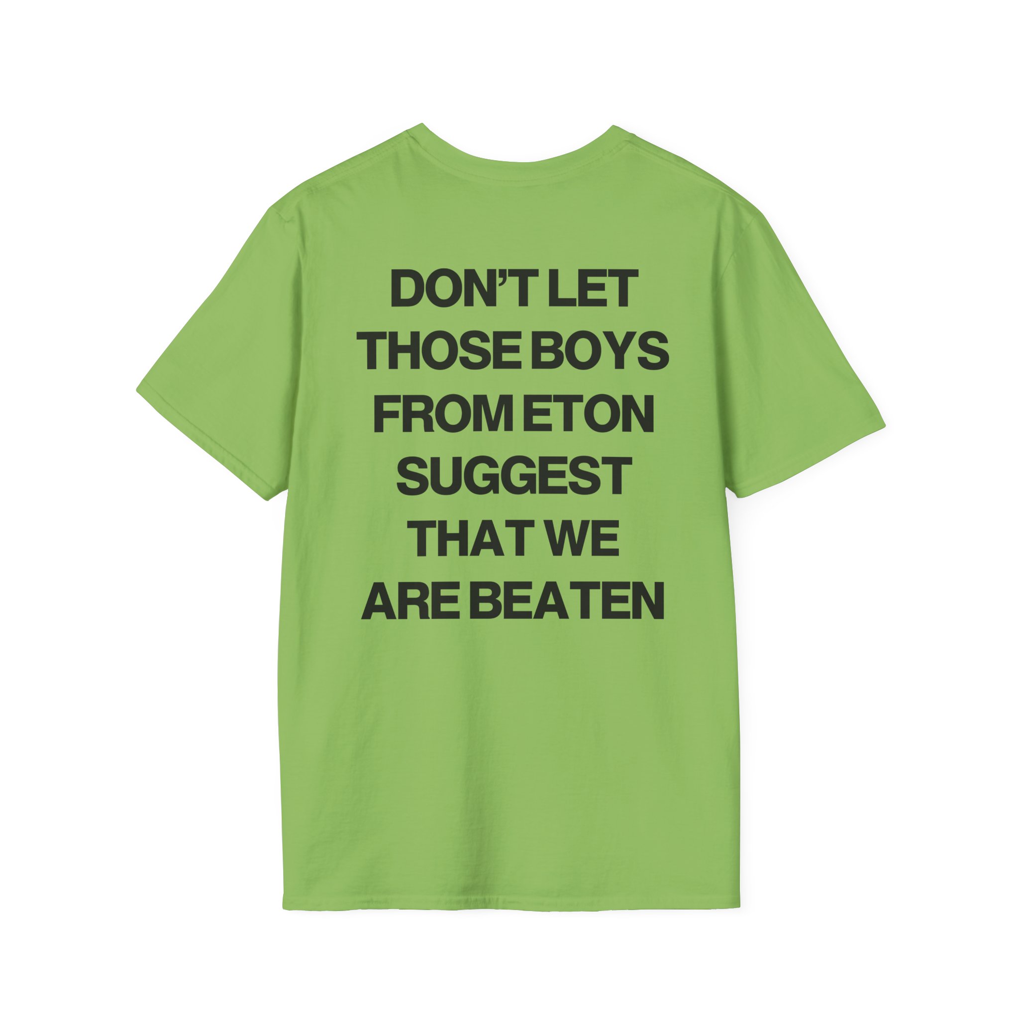 Manic Street Preachers Boys From Eton Unisex Softstyle T-Shirt