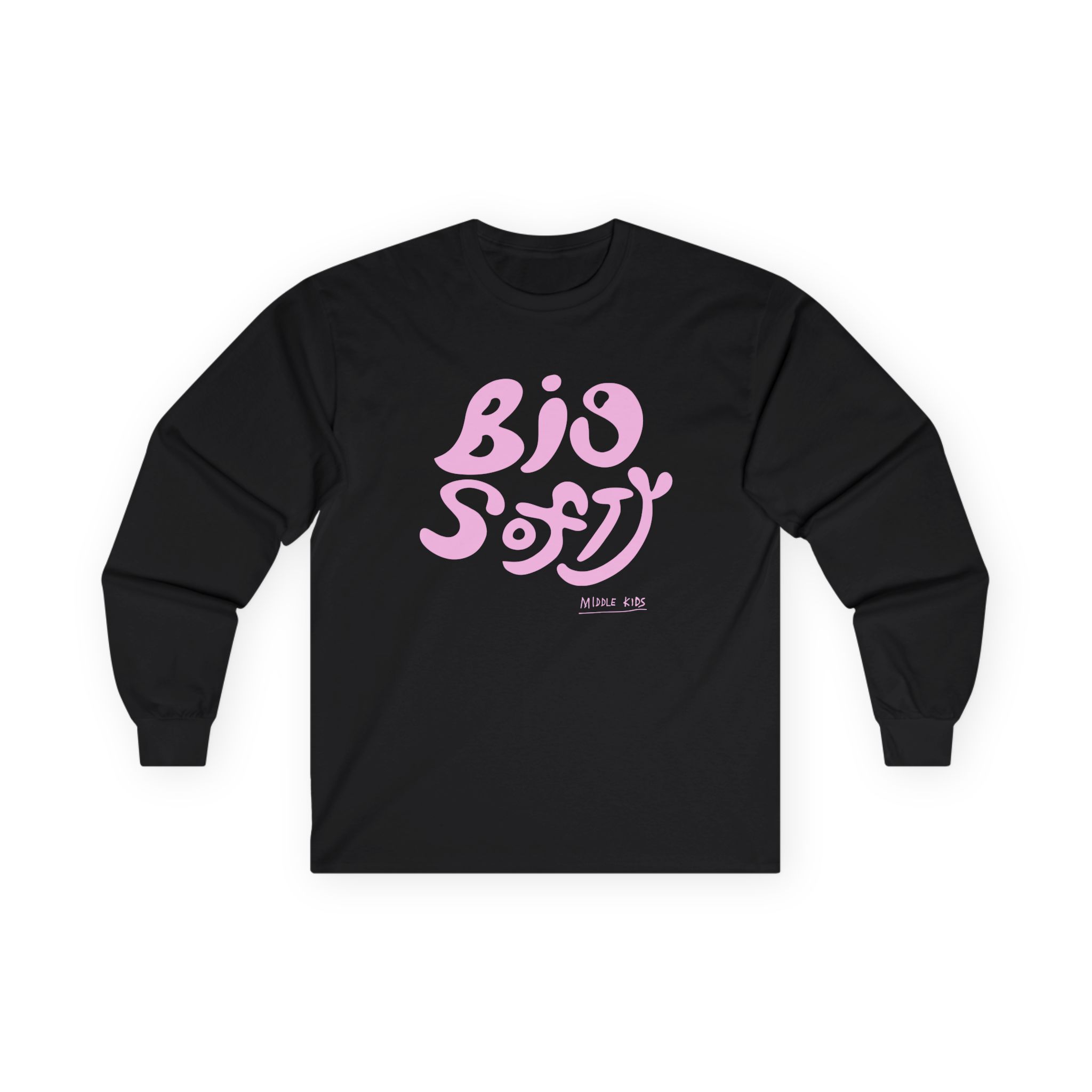 Middle Kids Big Sof Unisex Ultra Cotton Long Sleeve Tee