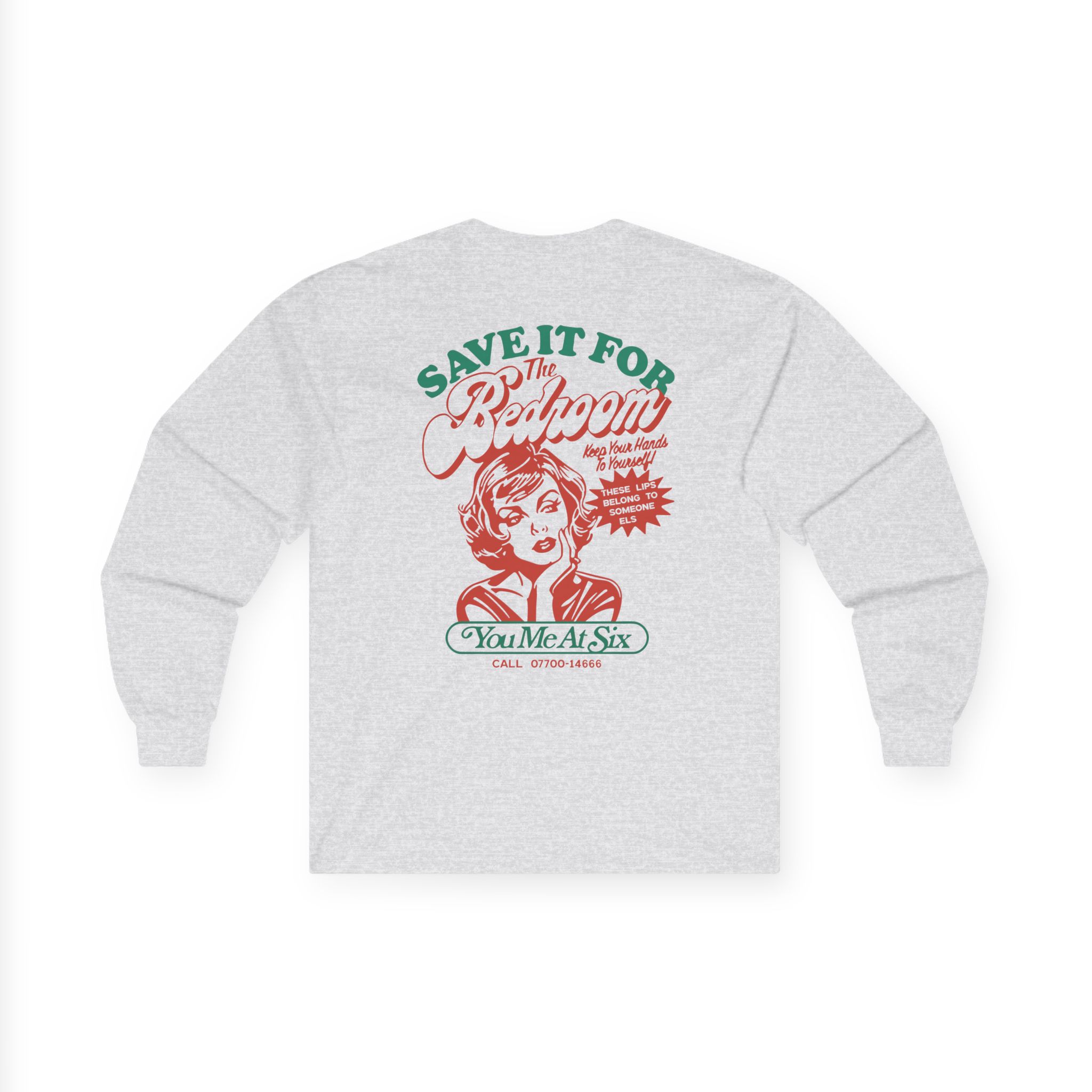 You Me at Six Toyc15 Save It for the Bedroom Unisex Ultra Cotton Long Sleeve Tee