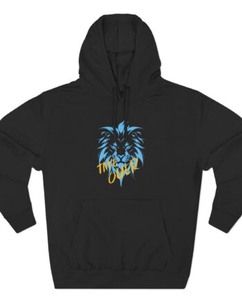 Couragejd Three-Panel Fleece Hoodie