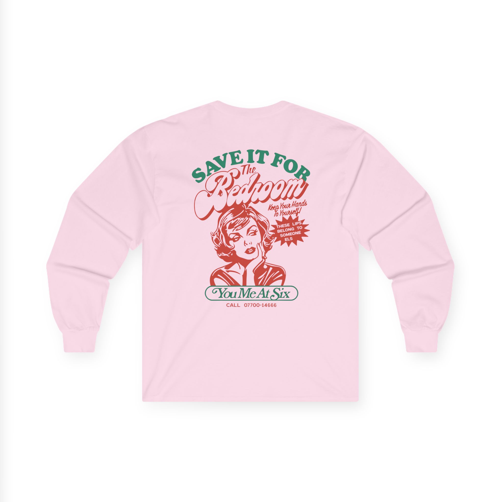 You Me at Six Toyc15 Save It for the Bedroom Unisex Ultra Cotton Long Sleeve Tee