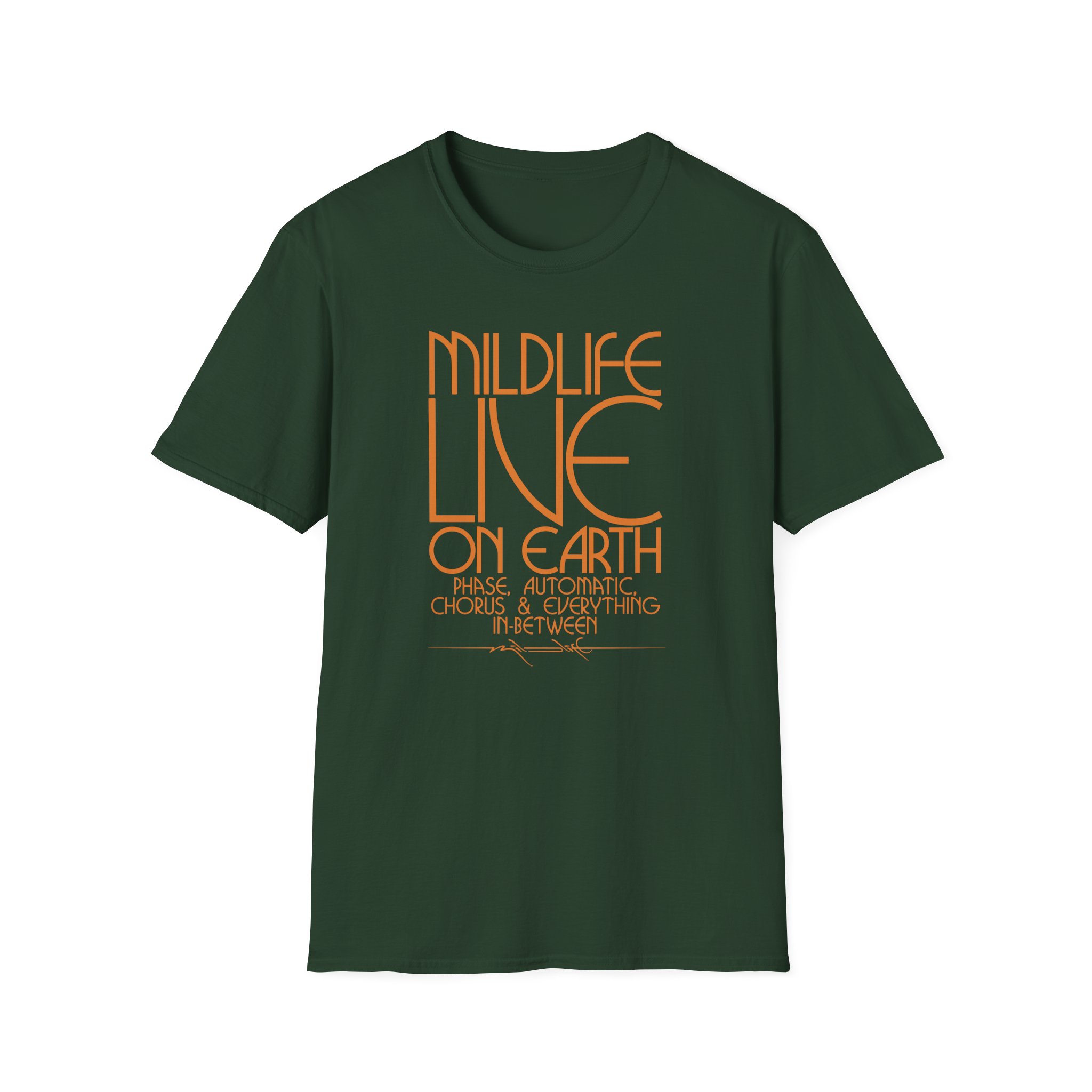 Mildlife Live on Earth Unisex Softstyle T-Shirt