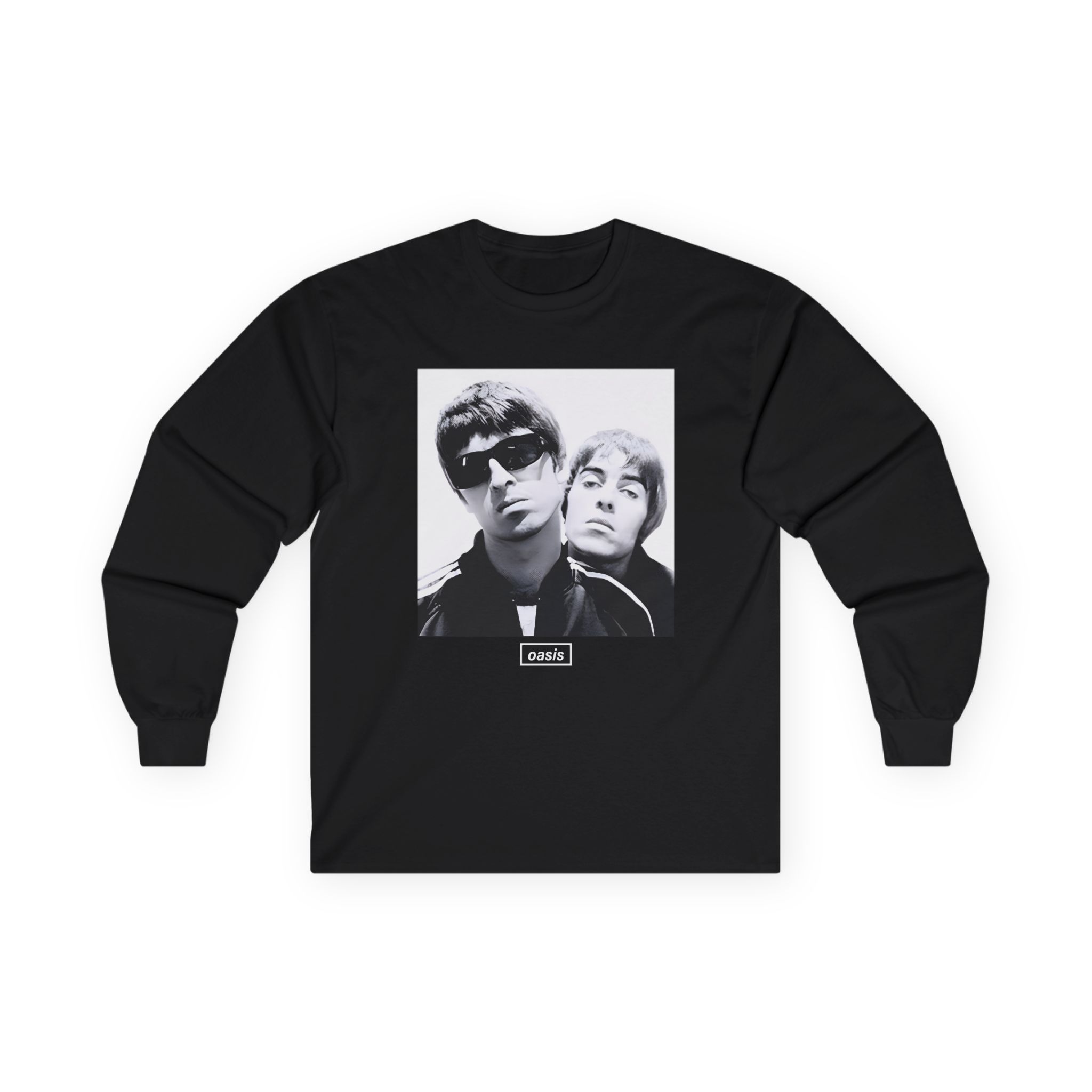 Oasis Liam & Noel Unisex Ultra Cotton Long Sleeve Tee