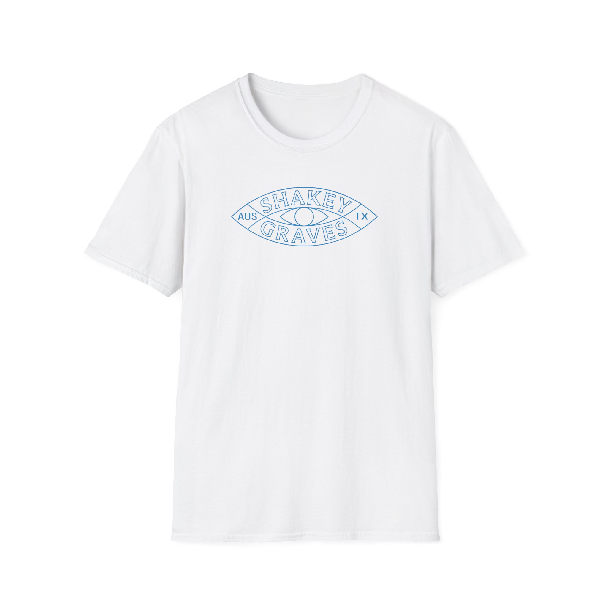 Shakey Graves Evil Eye Unisex Softstyle T-Shirt