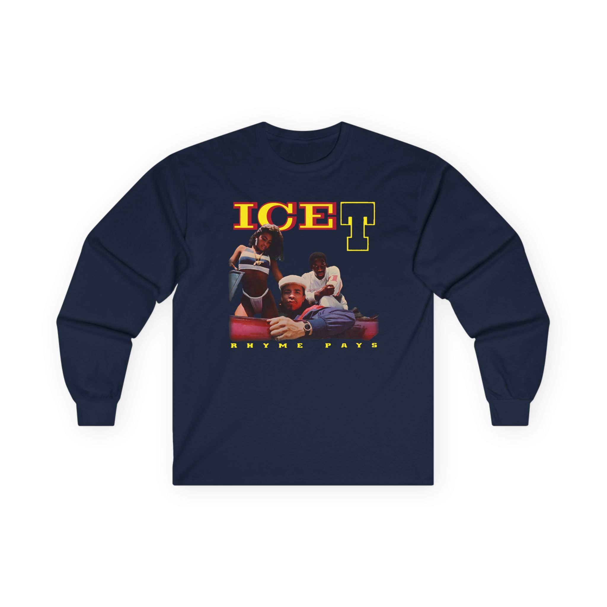 Ice-t Rhyme Pays Unisex Ultra Cotton Long Sleeve Tee