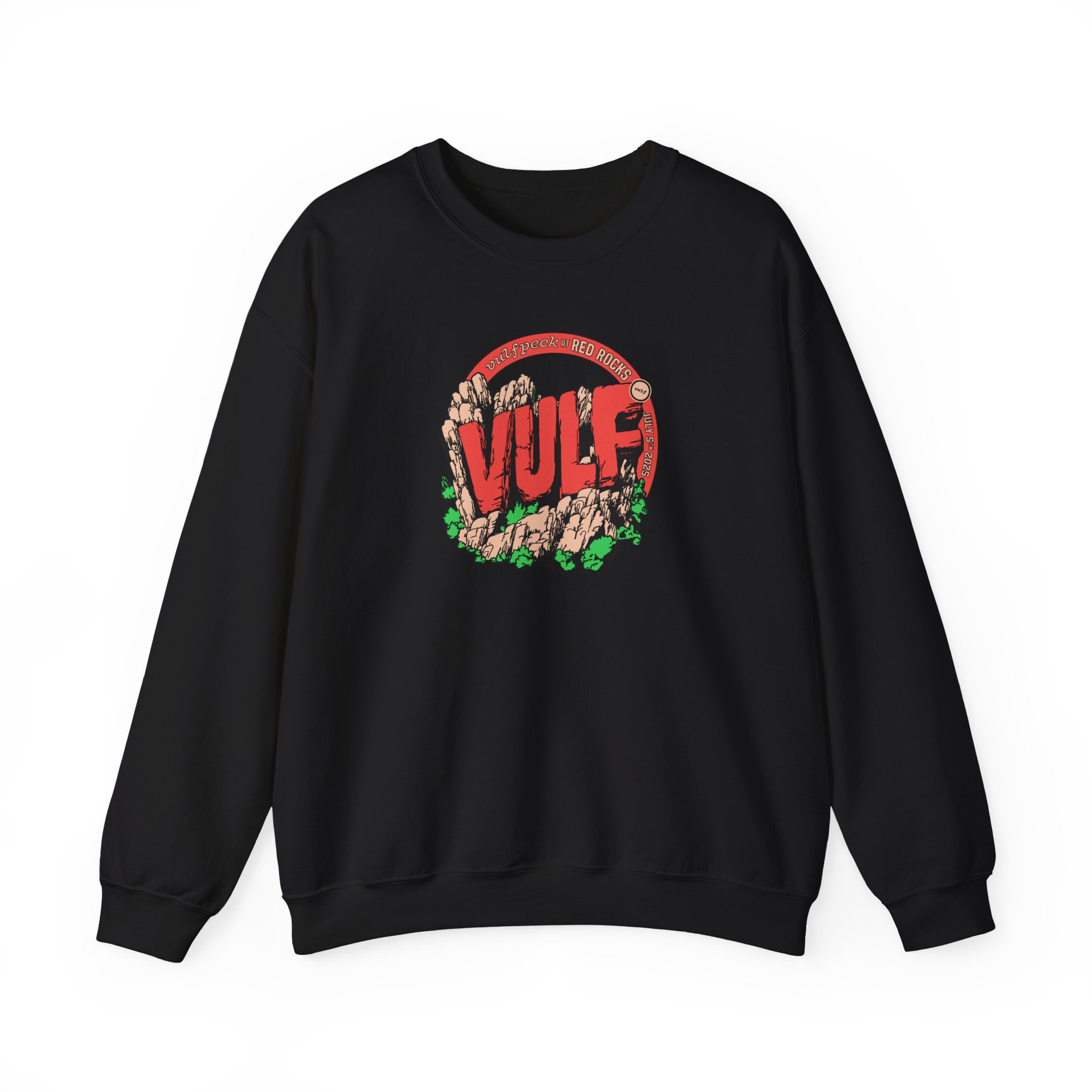 Vulfpeck Red Rocks Unisex Heavy Blendâ„¢ Crewneck Sweatshirt