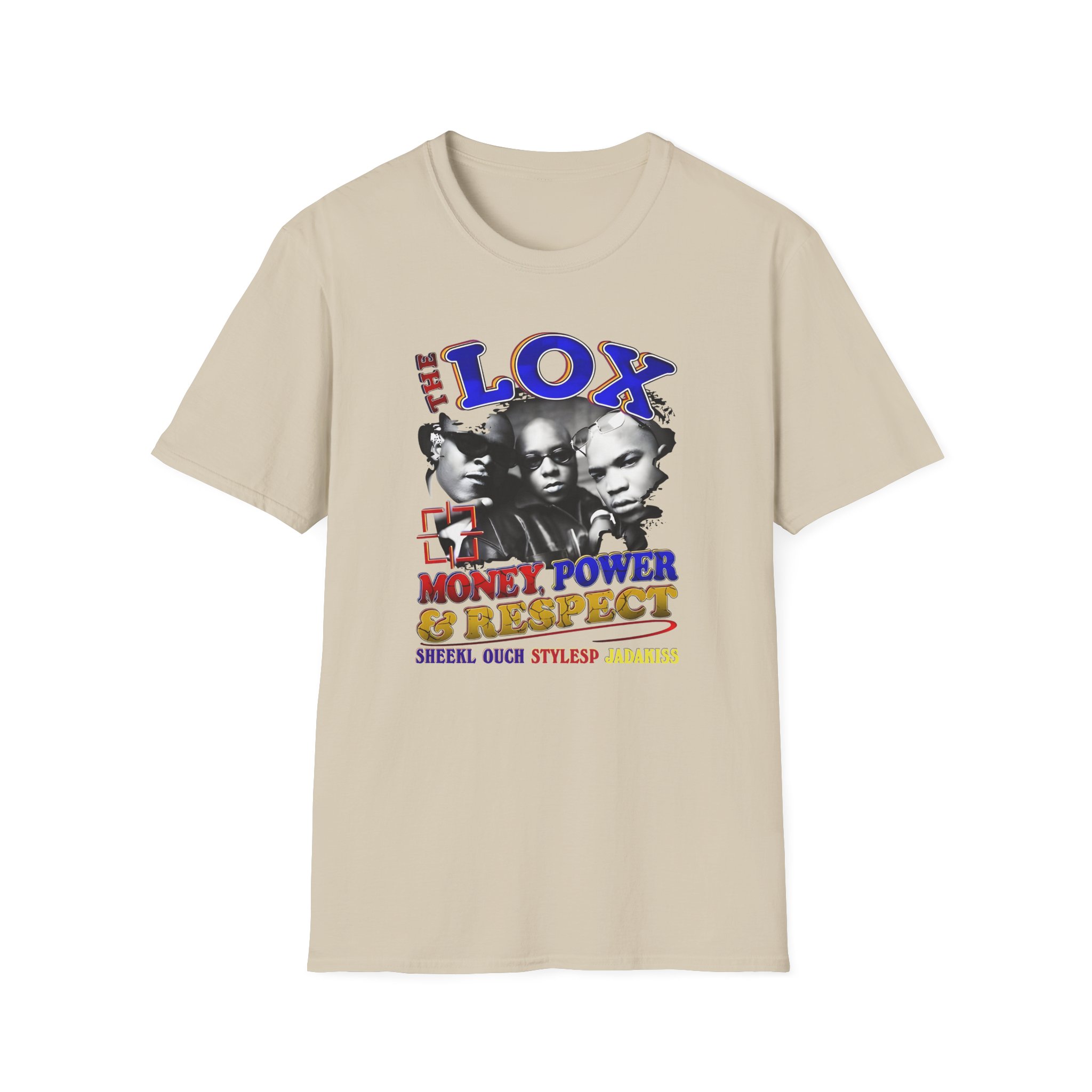The Lox Money, Power & Respect Unisex Softstyle T-Shirt
