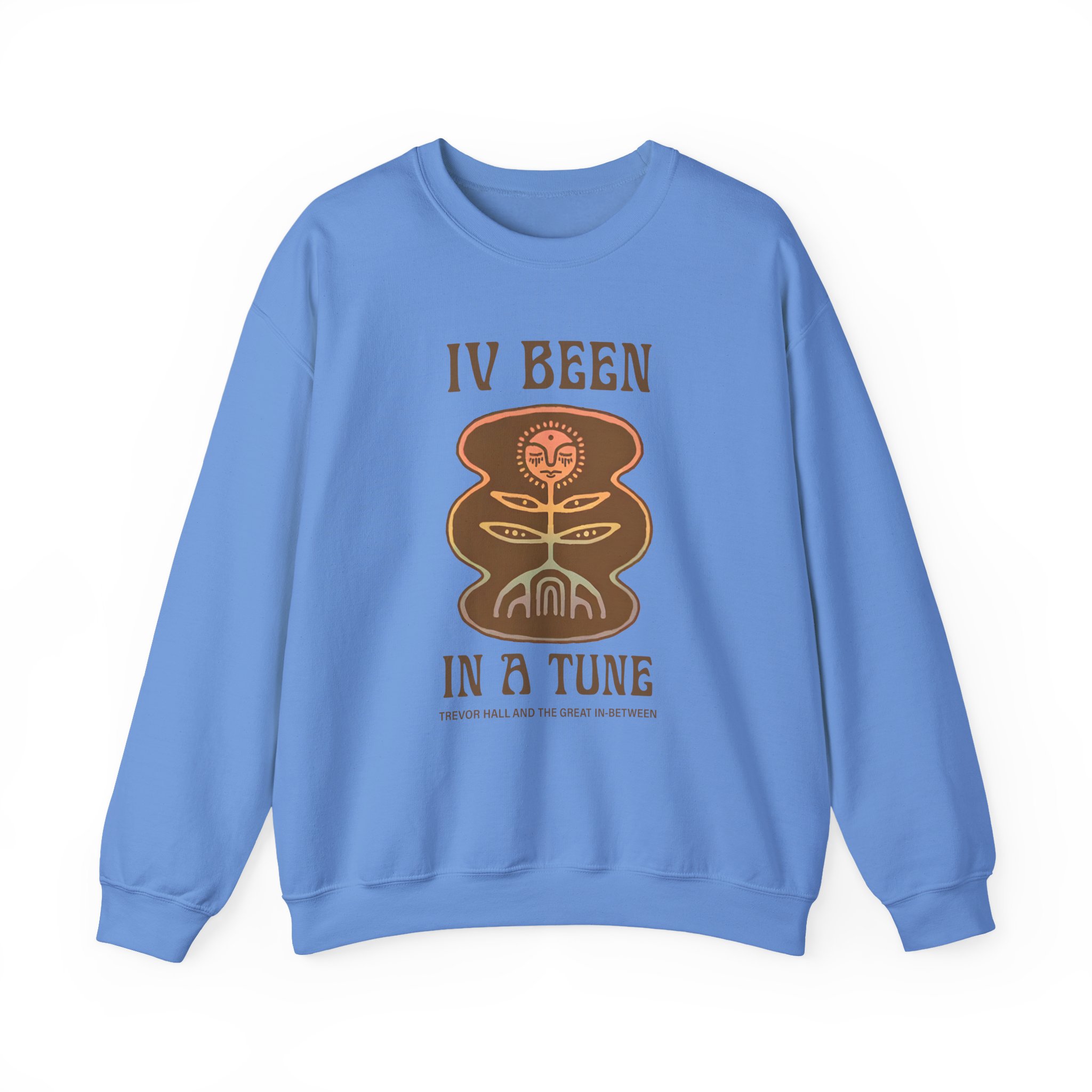 Trevor Hall in a Tune Unisex Heavy Blendâ„¢ Crewneck Sweatshirt