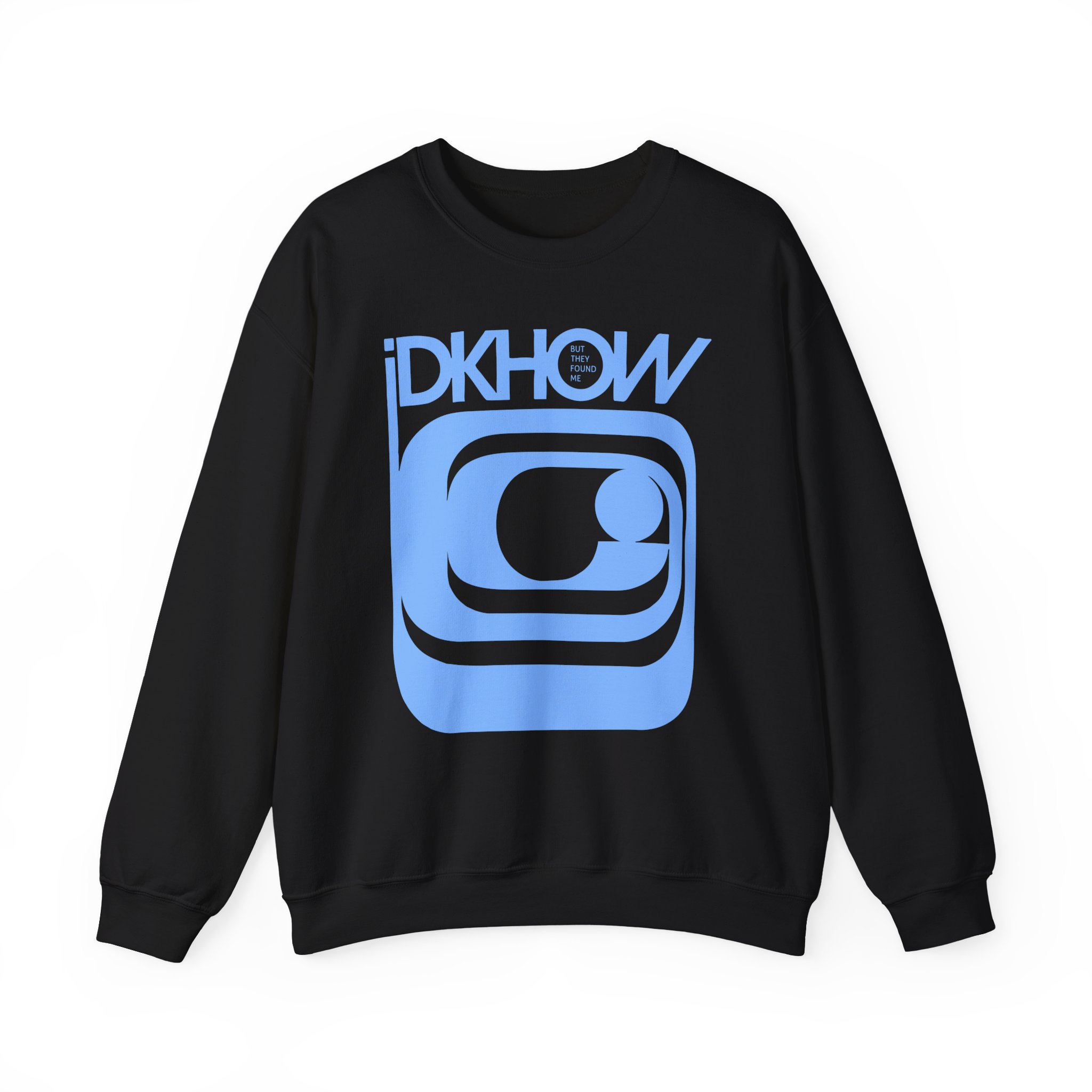 iDKHOW SWIRL MONITOR Unisex Heavy Blendâ„¢ Crewneck Sweatshirt