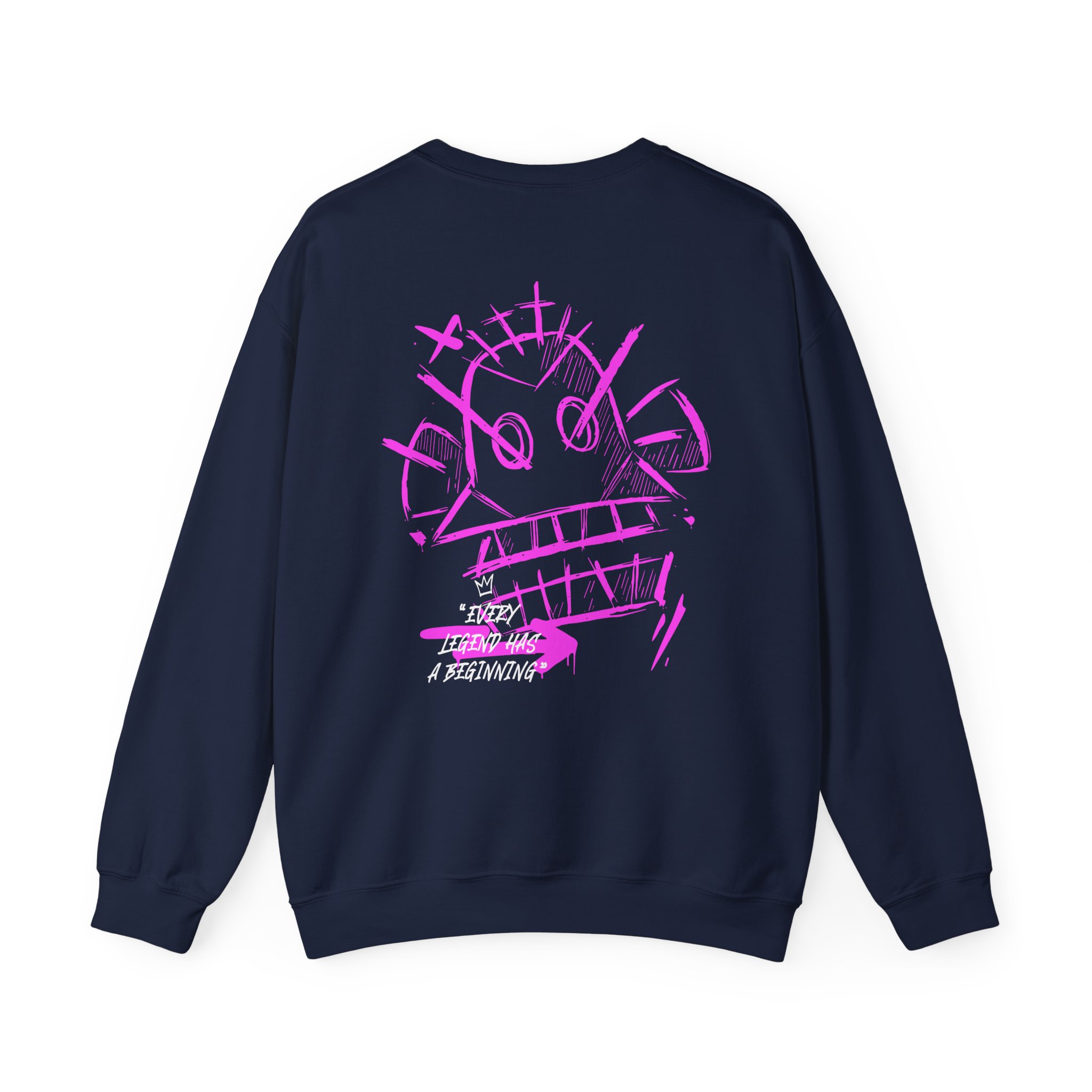 Jinx Arcane Unisex Heavy Blendâ„¢ Crewneck Sweatshirt