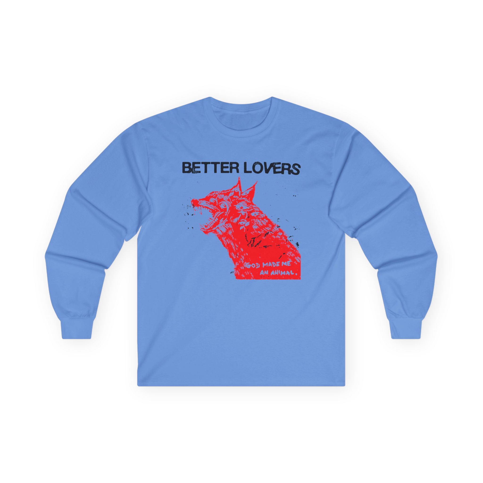 Better Lovers WOLF Unisex Ultra Cotton Long Sleeve Tee