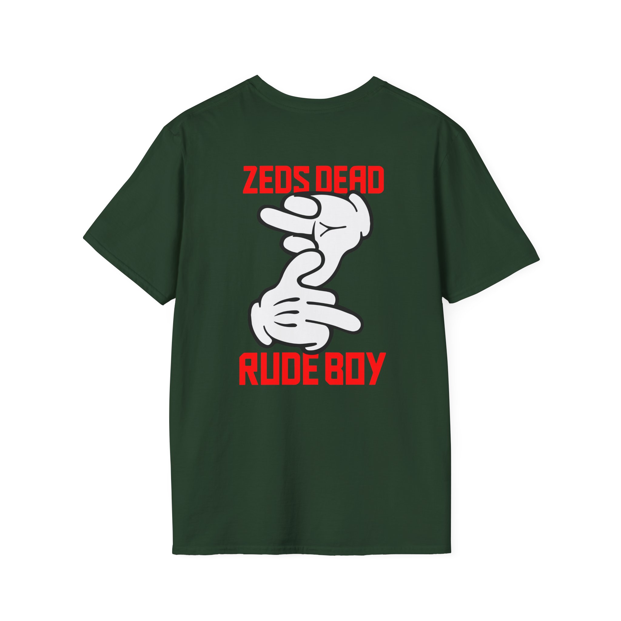 Zeds Dead Rude Boy Unisex Softstyle T-Shirt