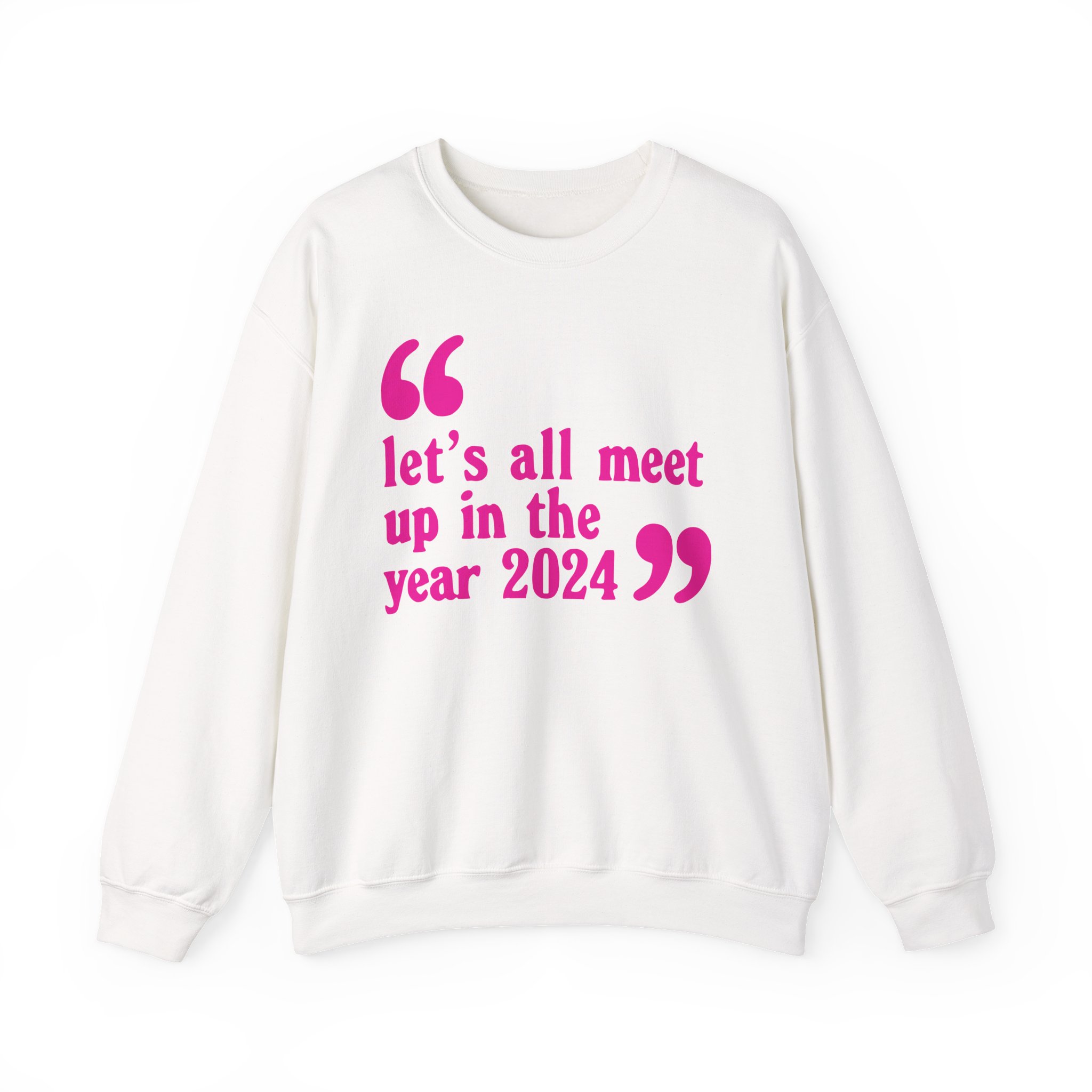 Pulp Let’s All Meet Up Ecru Unisex Heavy Blend™ Crewneck Sweatshirt