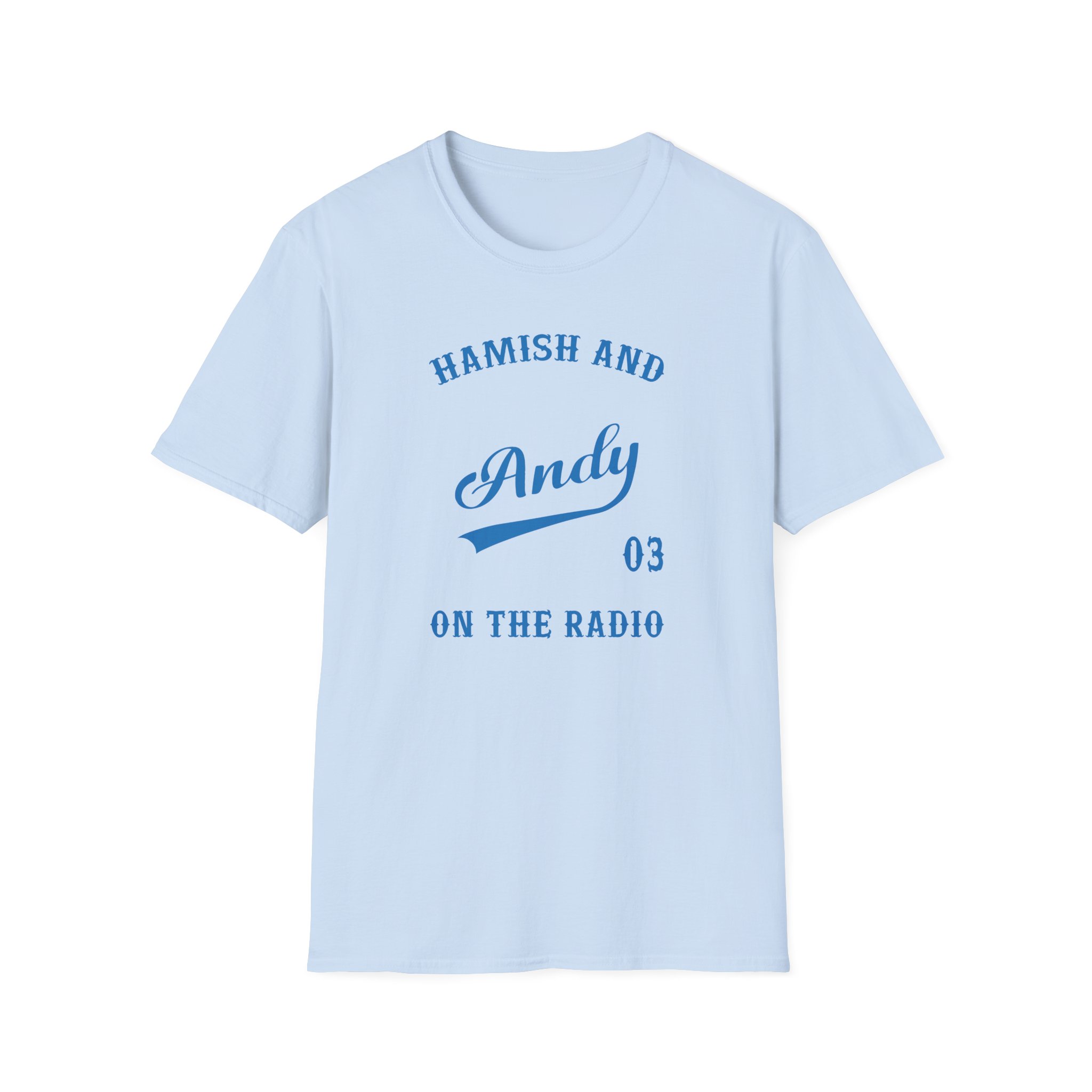 Hamish and Andy Unisex Softstyle T-Shirt