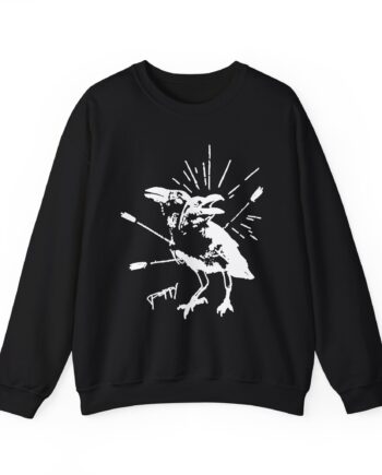 Poppy Coward Birds Unisex Heavy Blend™ Crewneck Sweatshirt