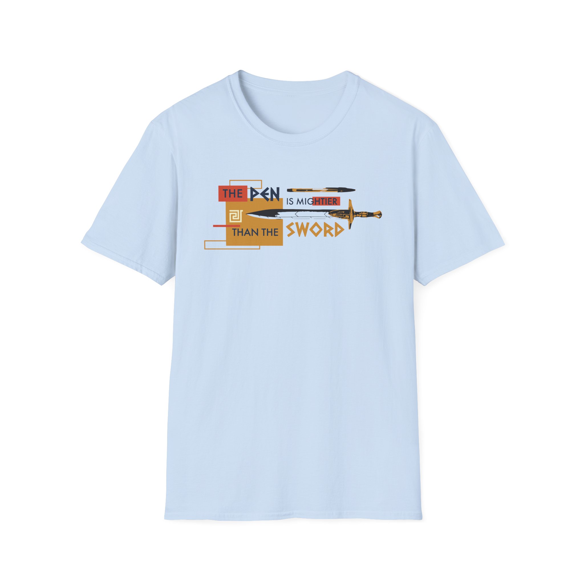 Percy Jackson Pen Mightier Than Sword Unisex Softstyle T-Shirt