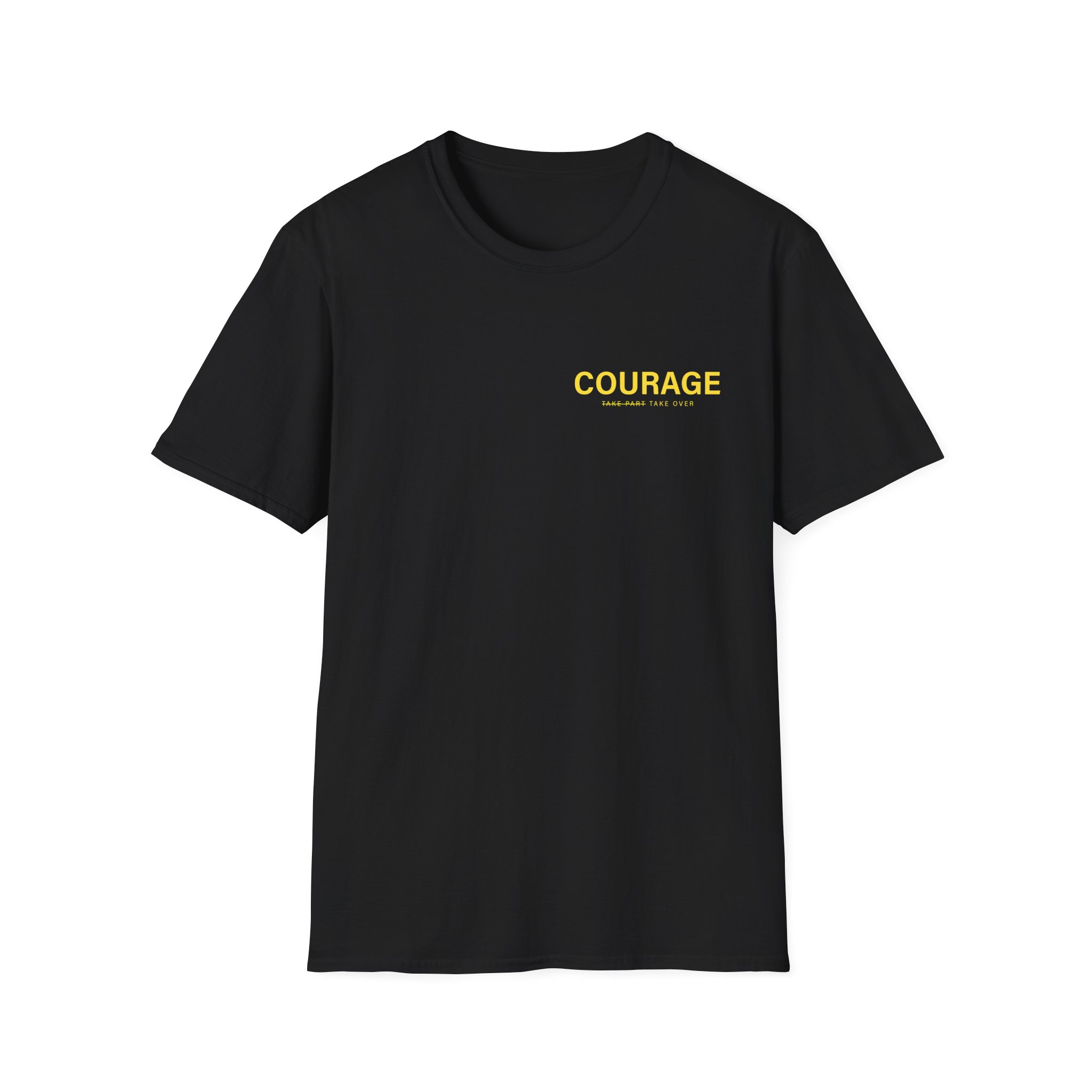 Couragejd Take Over Unisex Softstyle T-Shirt