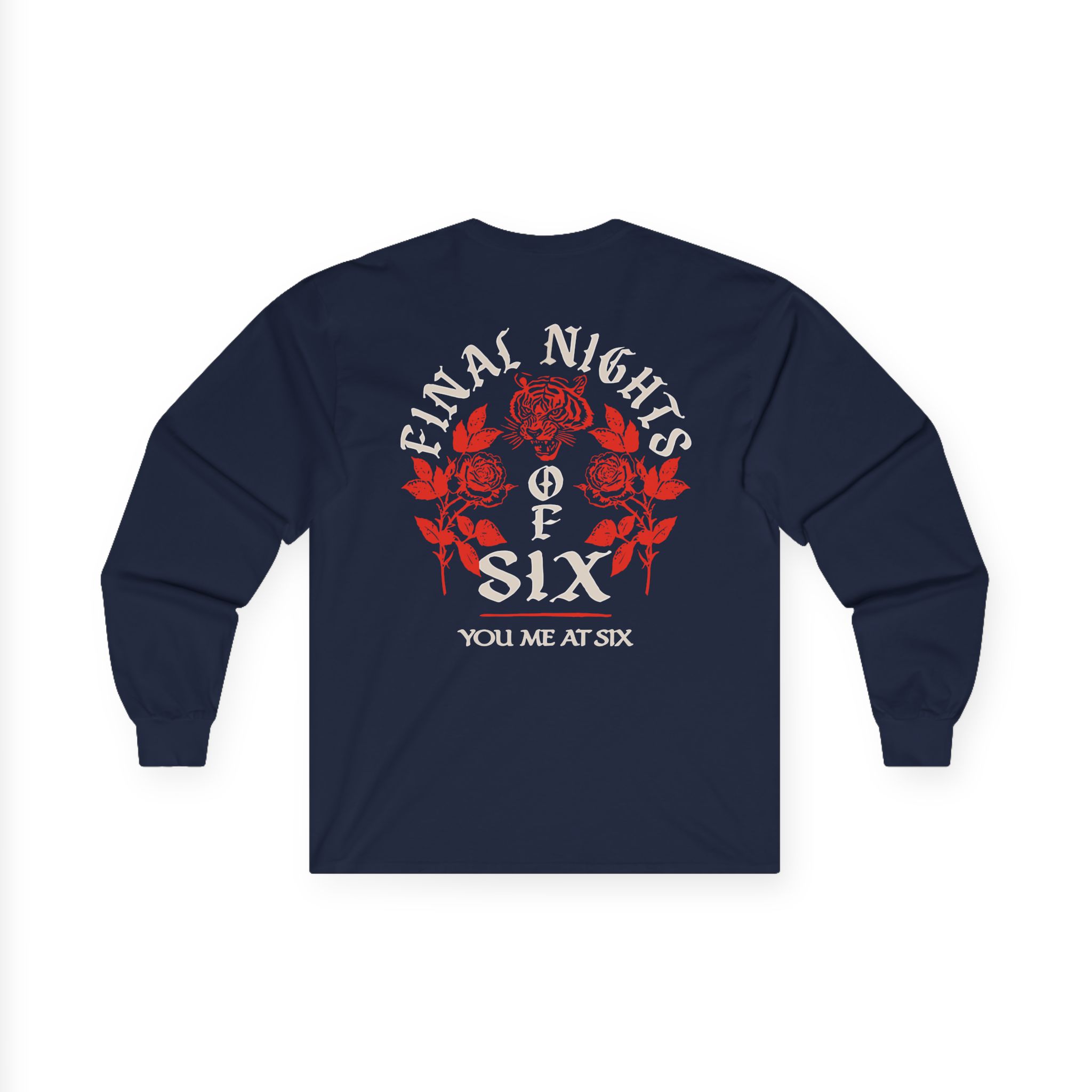 You Me at Six Final Nights of Six Tour Unisex Ultra Cotton Long Sleeve Tee