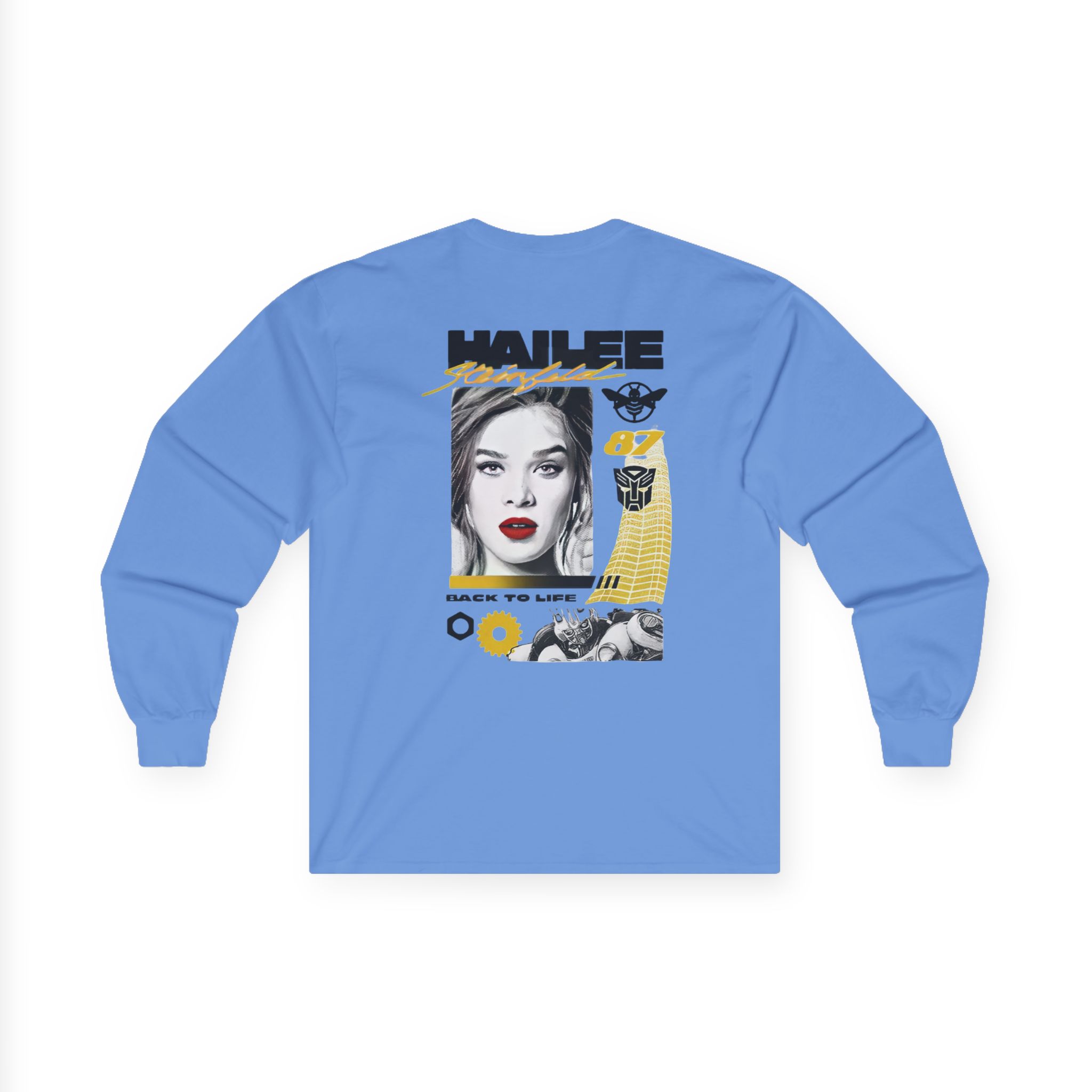 Hailee Steinfeld Bumblebee Moto Unisex Ultra Cotton Long Sleeve Tee