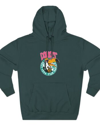 Donots Toucan Three-Panel Fleece Hoodie
