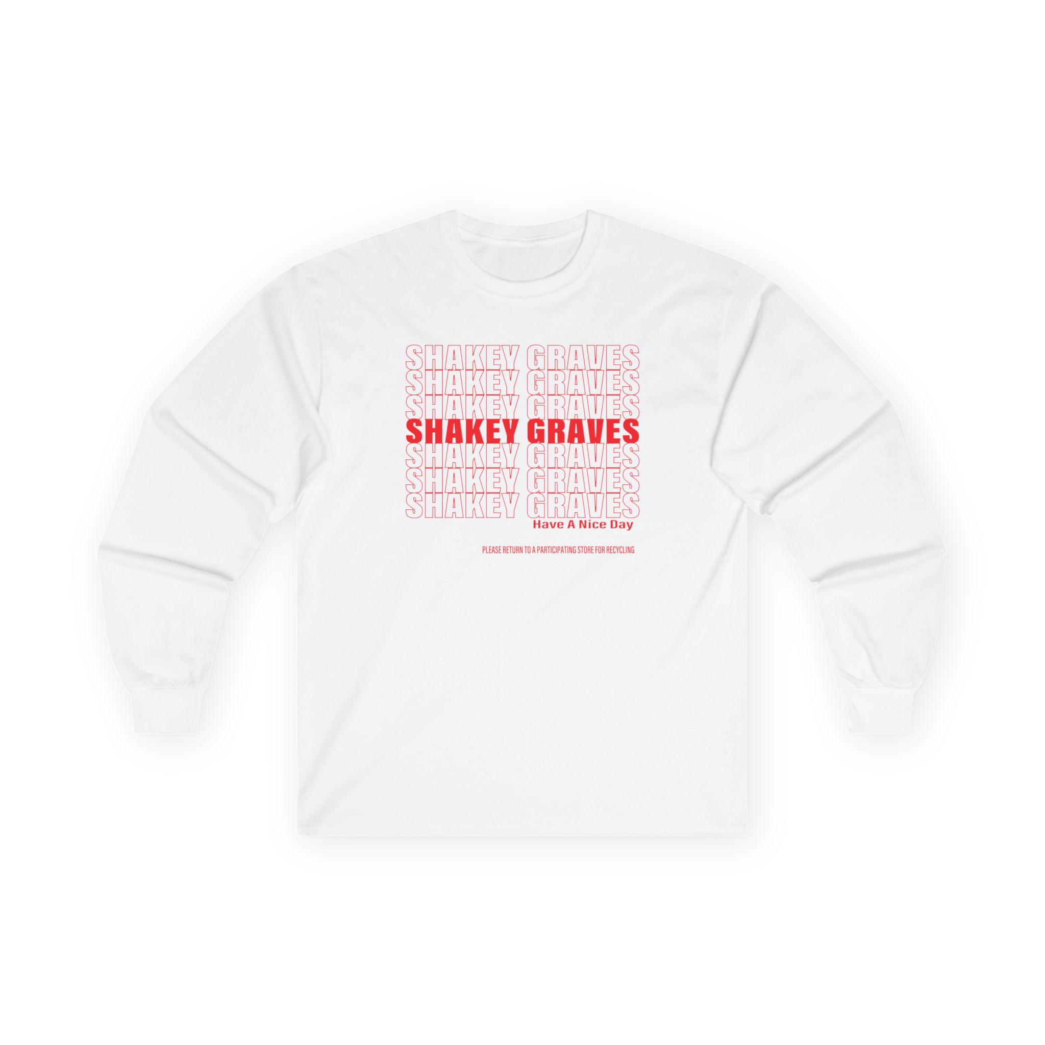 Shakey Graves Thank You Unisex Ultra Cotton Long Sleeve Tee